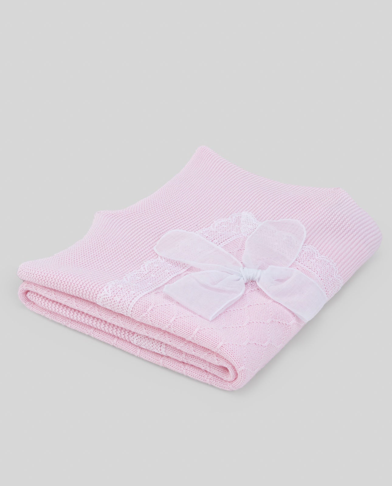 PAZ RODRIGUEZ KNIT NEWBORN SHAWL "LINDA"