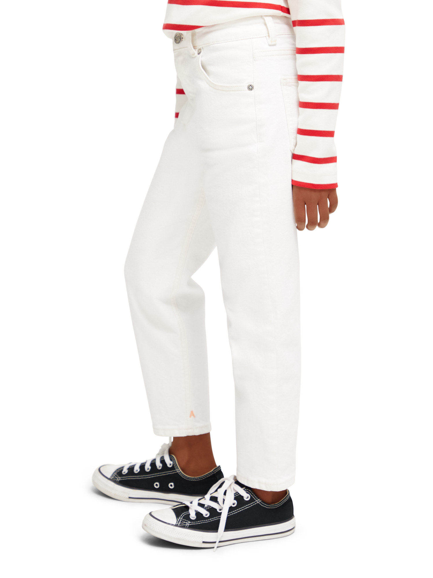 Kids - Tide high-rise balloon-fit jeans