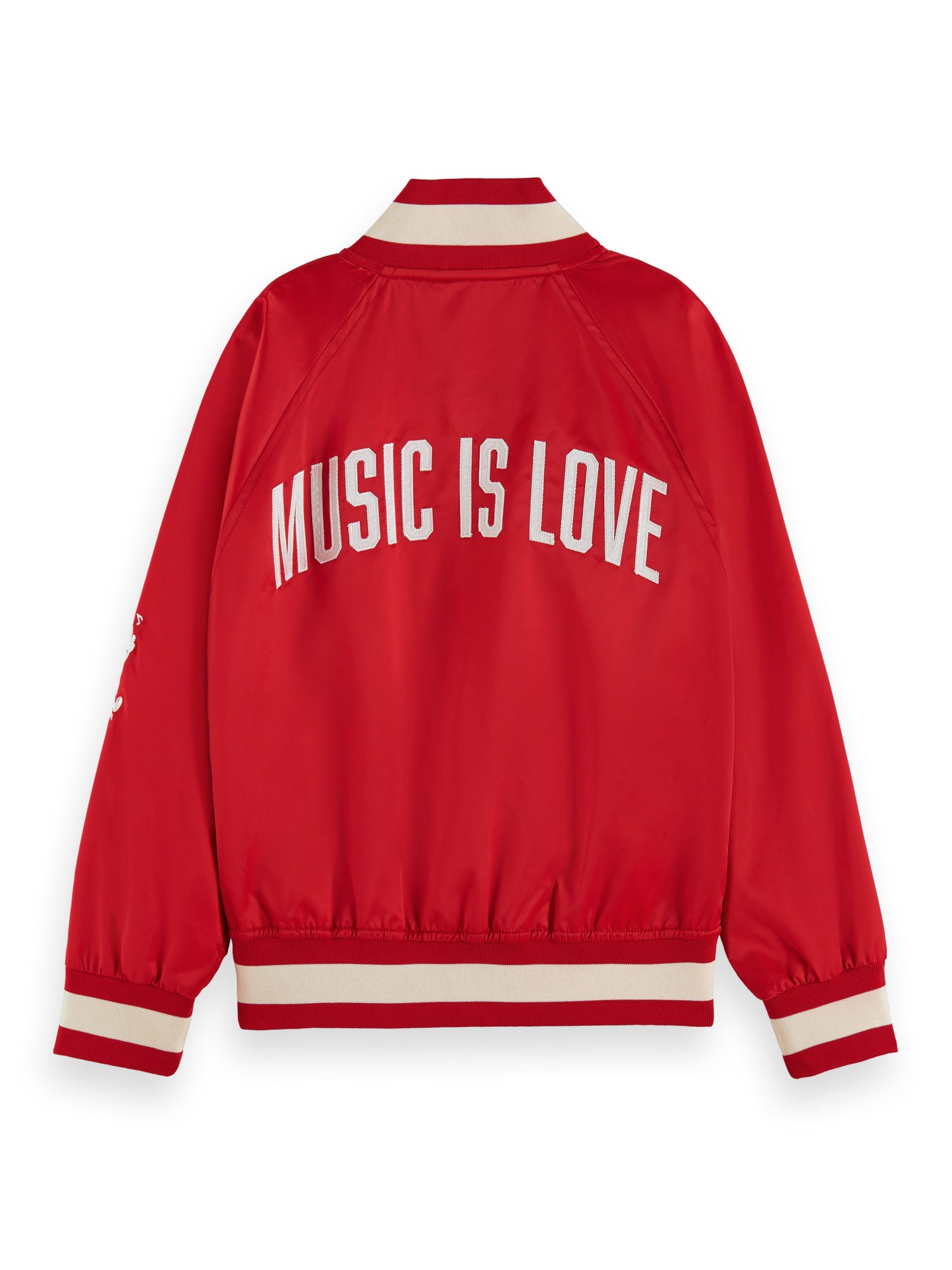 Kids - Oversized varsity bomber jacket