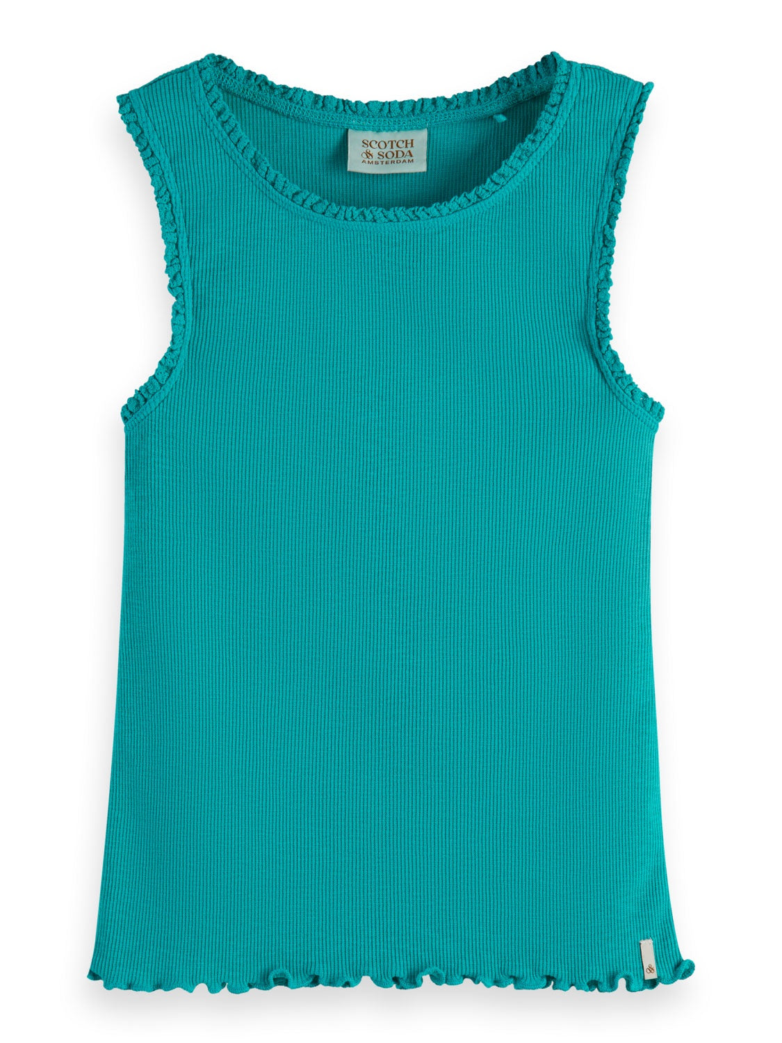Kids - Fitted ribbed tank top