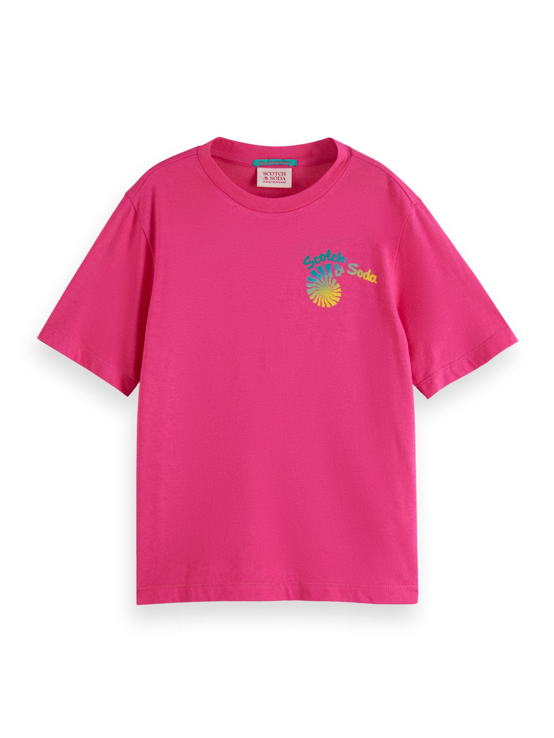 Gradient artwork relaxed-fit t-shirt