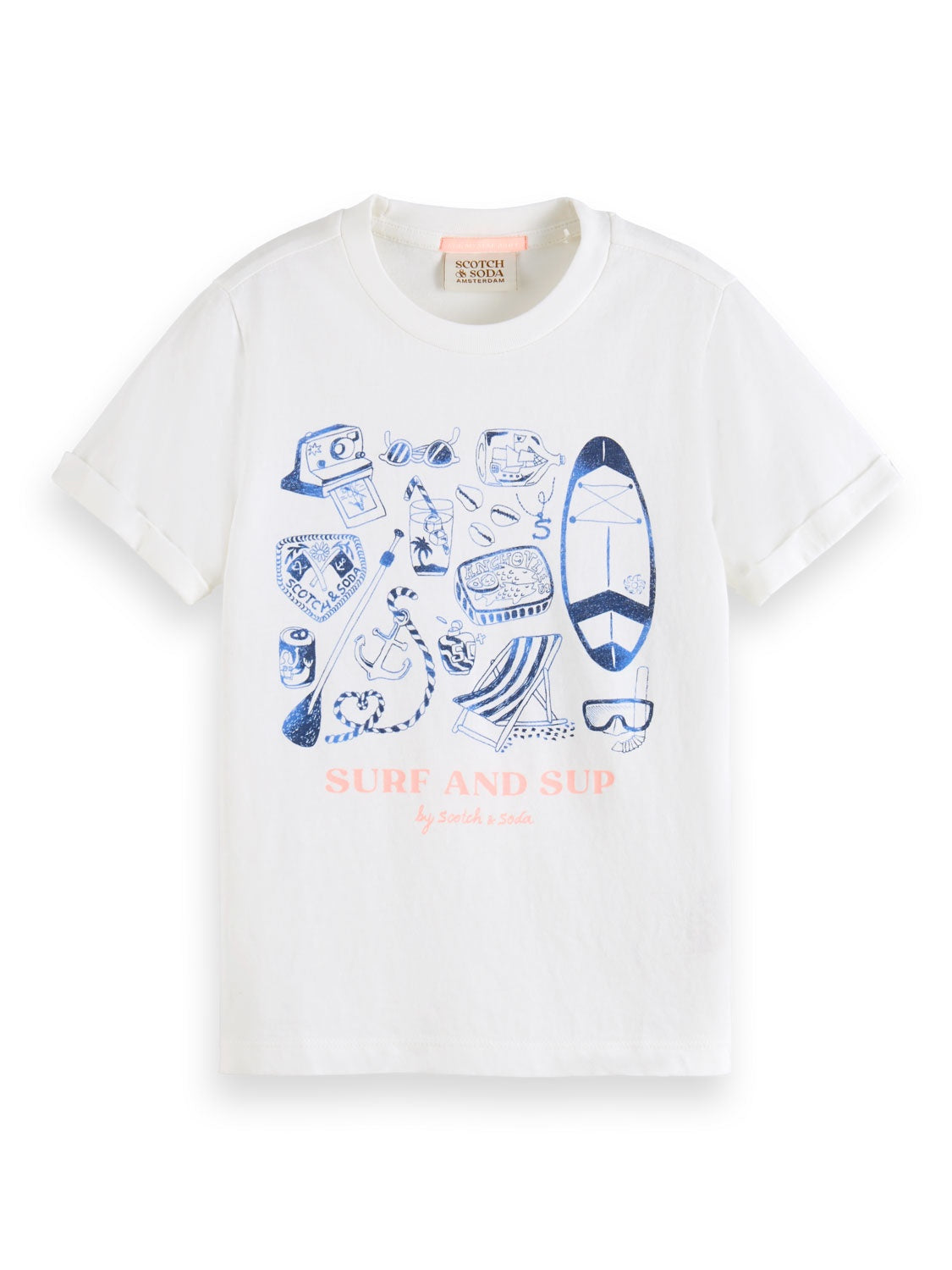 S&S Girls Nautical Artwork t-shirt