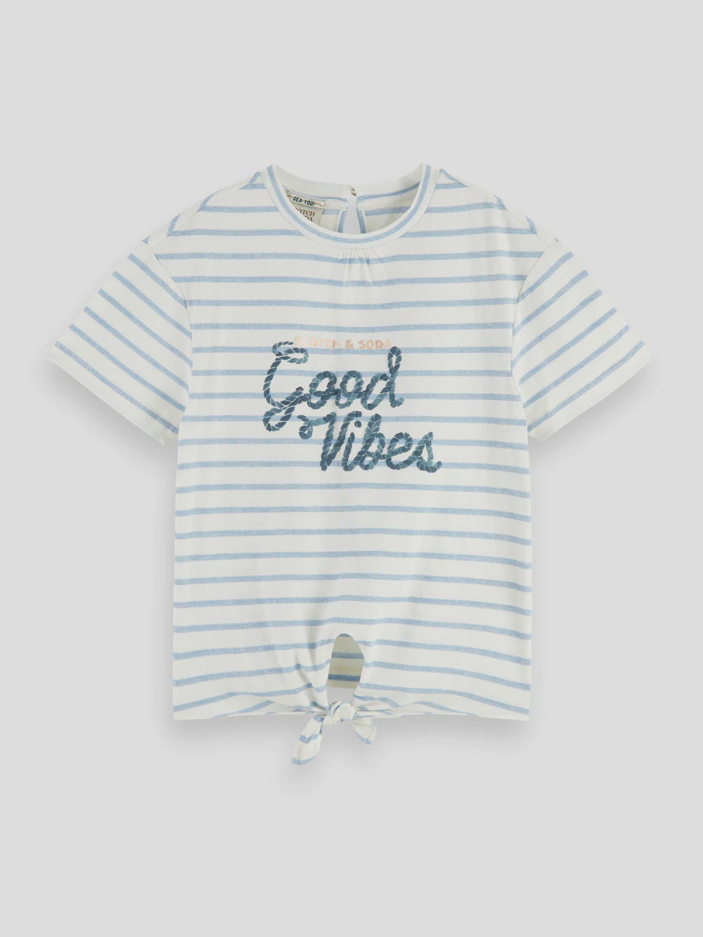Kids - Relaxed-fit t-shirt with knot detail
