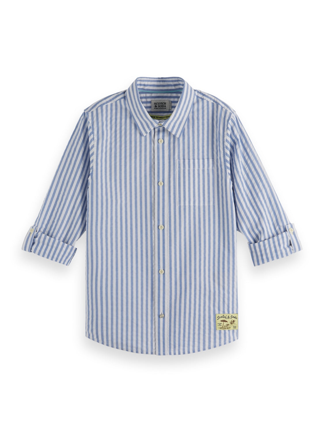 Kids - Seersucker shirt