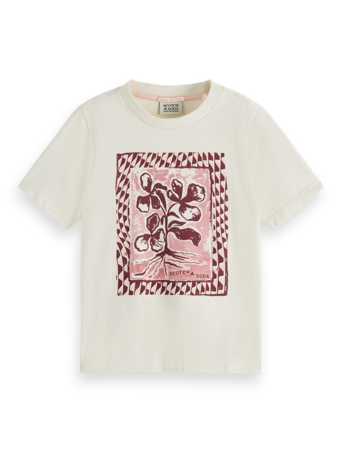 Regular-Fit T-shirt Artwork Top-Soft Ice