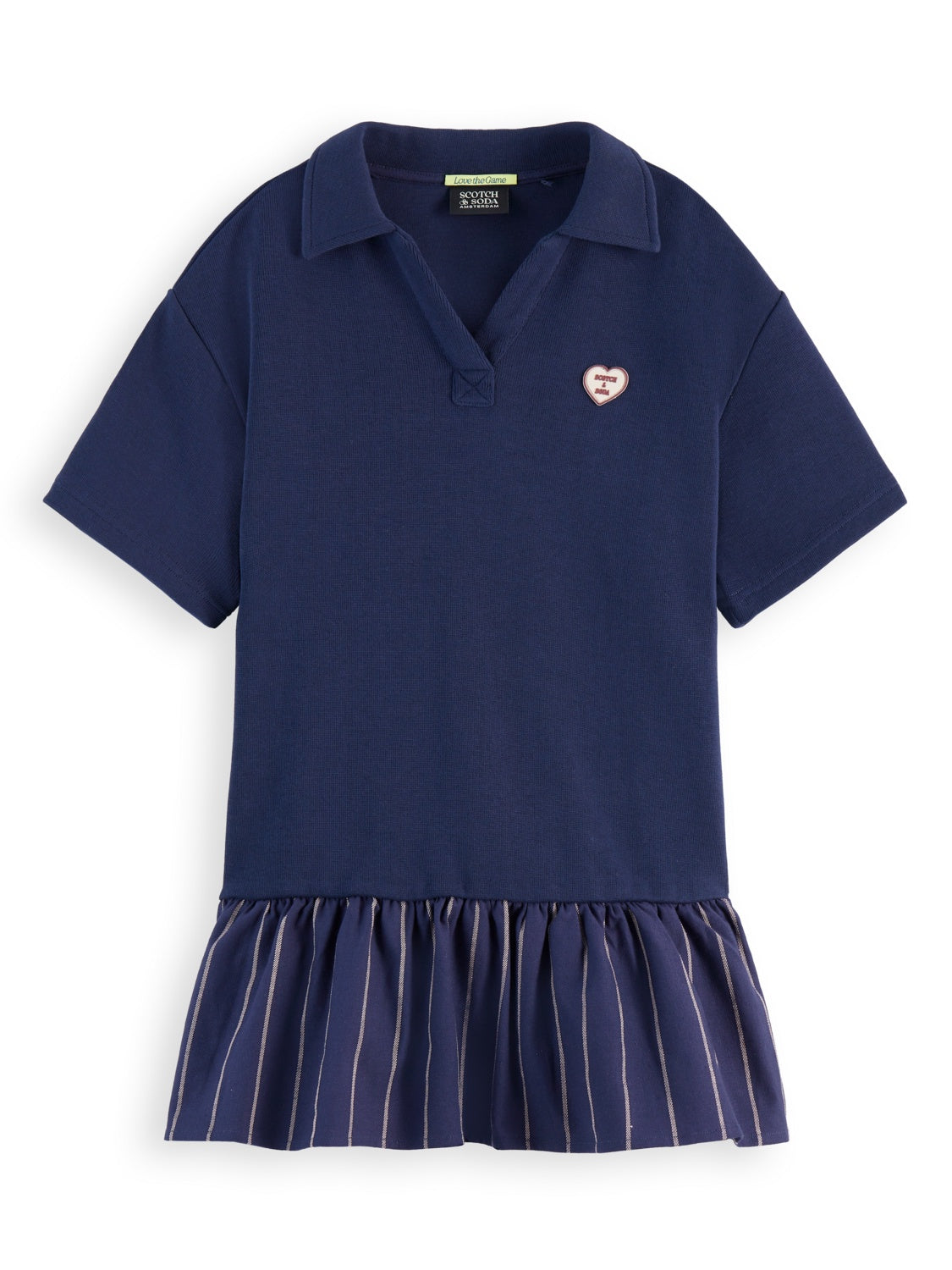 Kids - Polo ruffle skirt dress