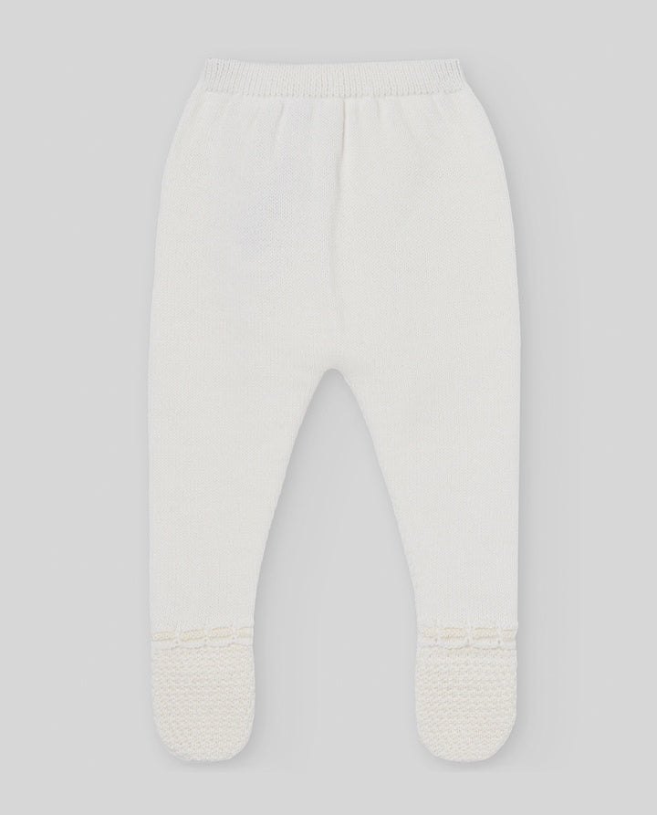 PAZ RODRIGUEZ KNIT NEWBORN LEGGINS "PAZ OI 24-25"