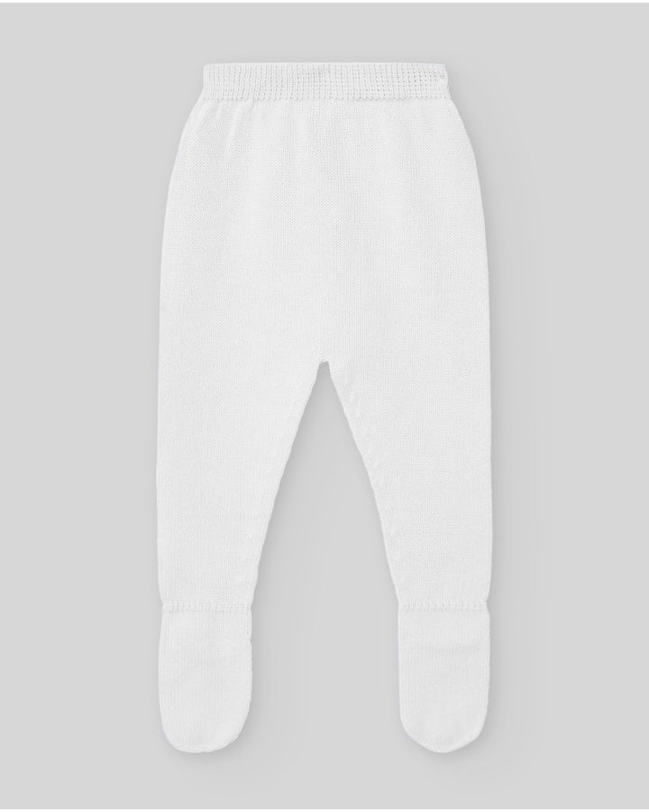 PAZ RODRIGUEZ KNIT NEWBORN SWEATER + LEGGINGS SET "LINDA"