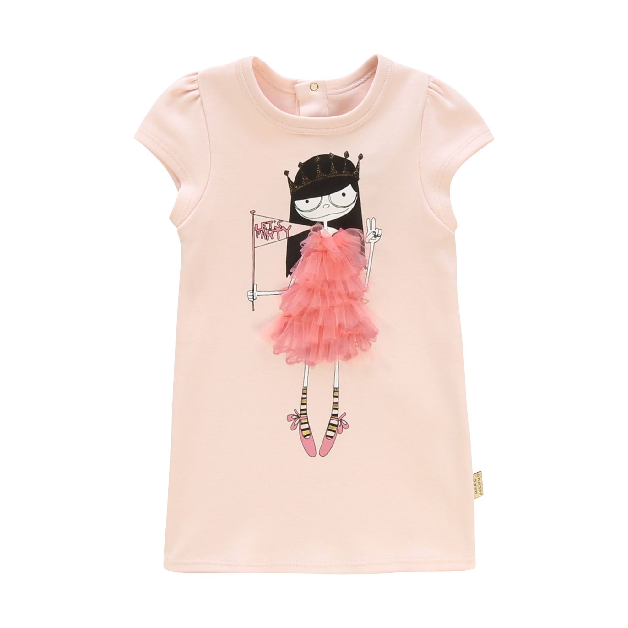 Little Marc Jacobs Dress with “Miss Marc” illustration