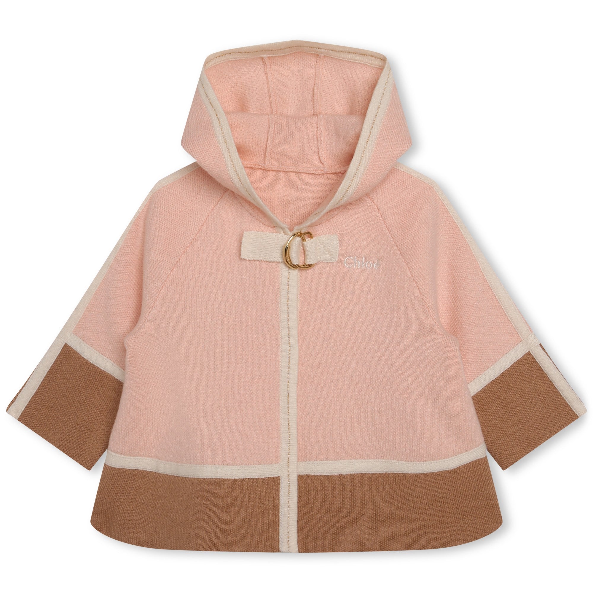 CHLOÉ TODDLER PINK WASH COAT