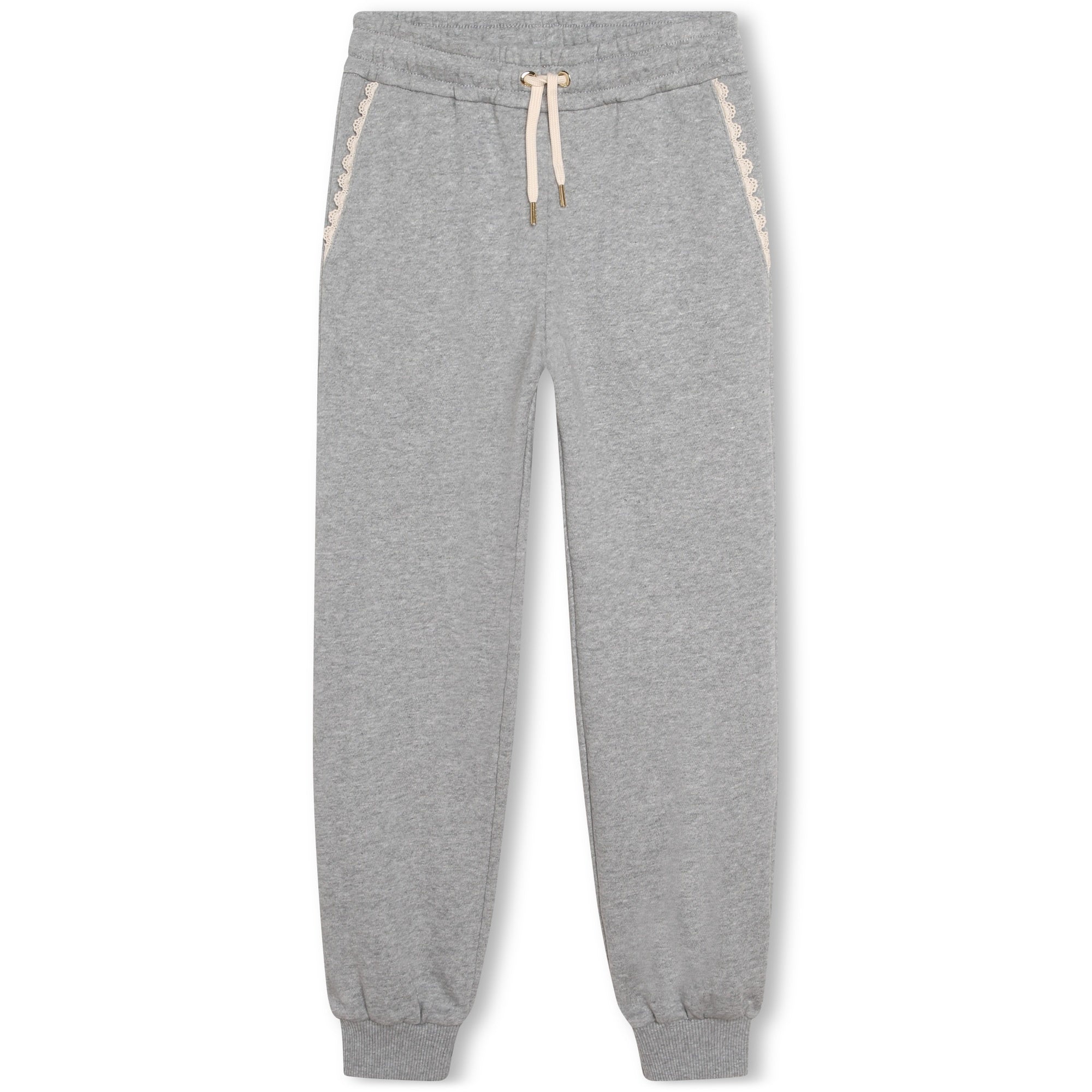 CHLOÉ GREY MARL JOGGING OTTOM