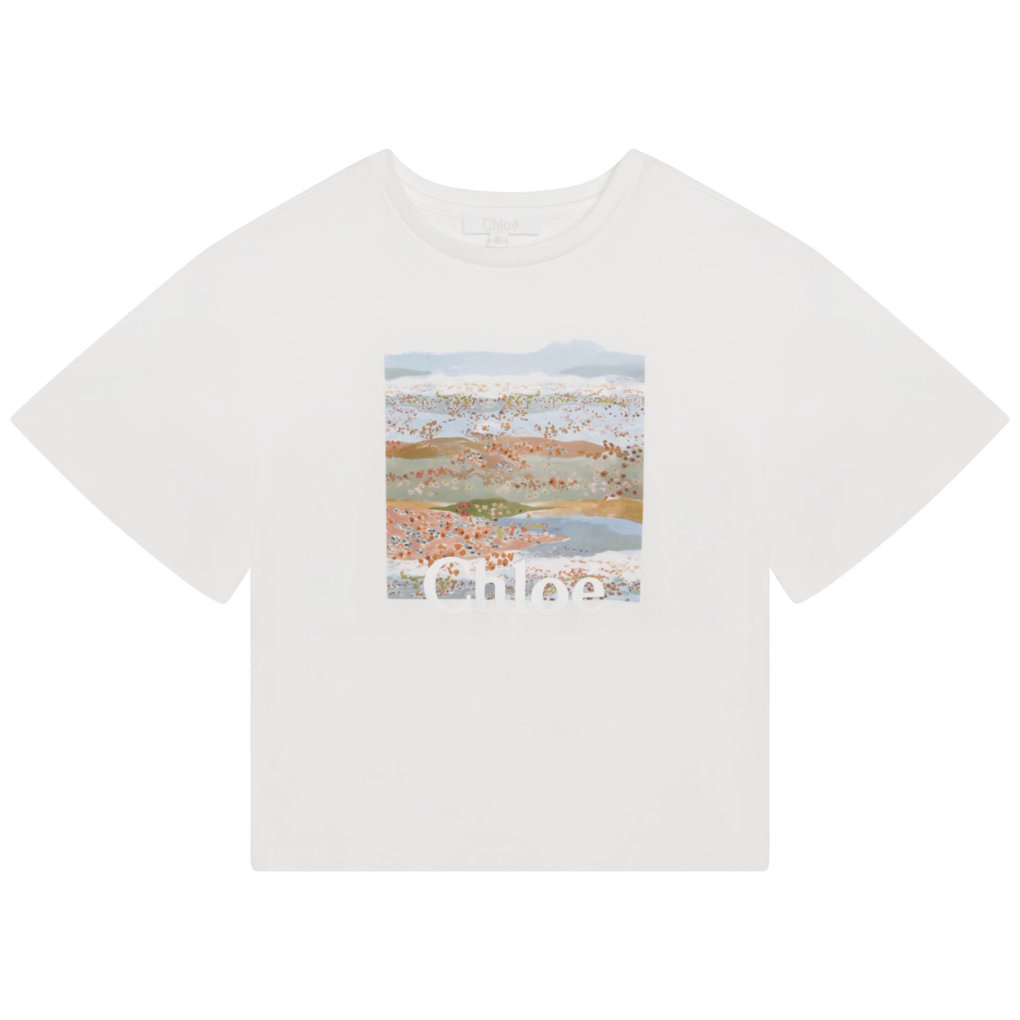 CHLOÉ OFF WHITE LONG SLEEVE TSHIRT