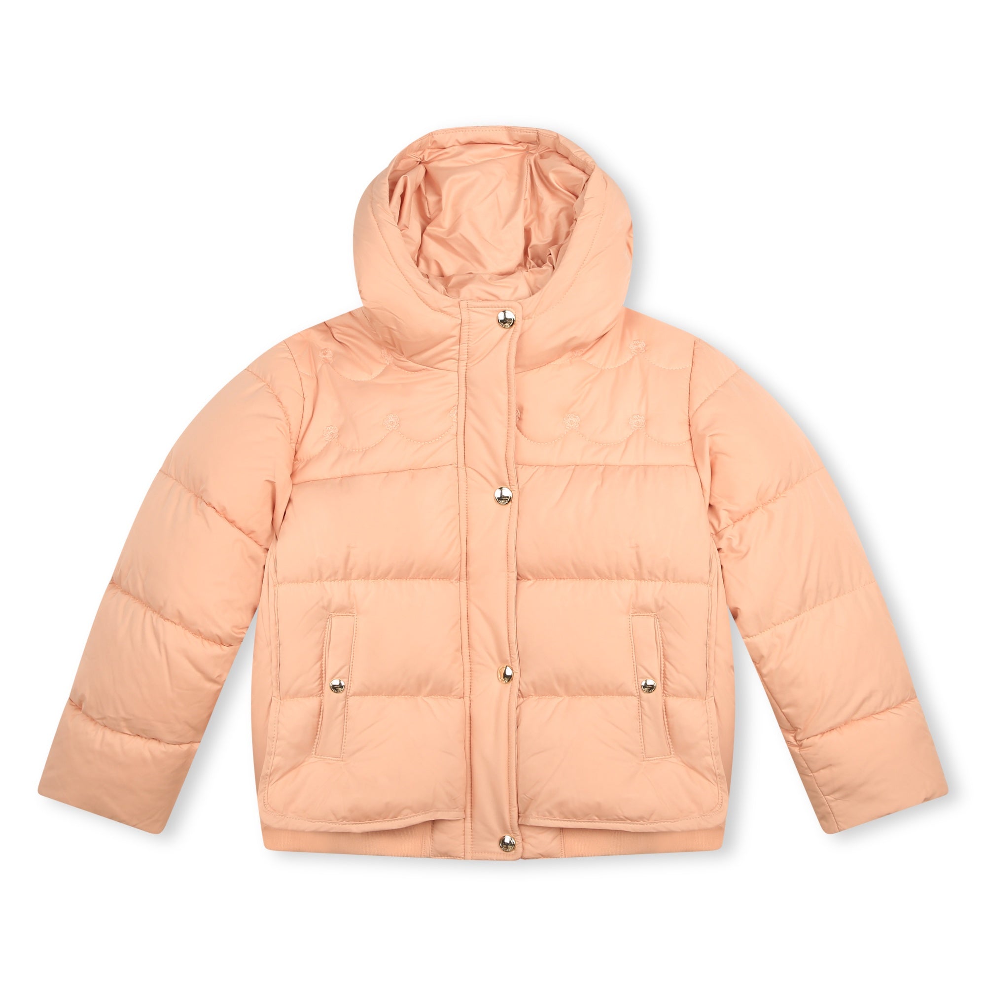 CHLOÉ PINK WASH PUFFER JACKET
