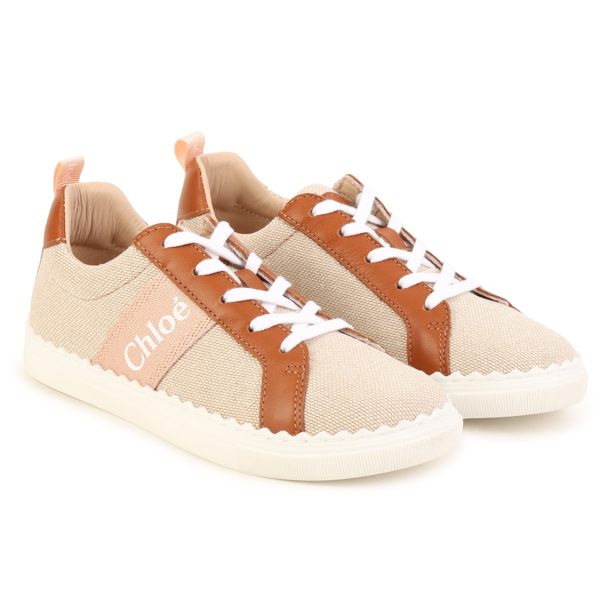 CHLOÉ STONE COLOUR SNEAKERS