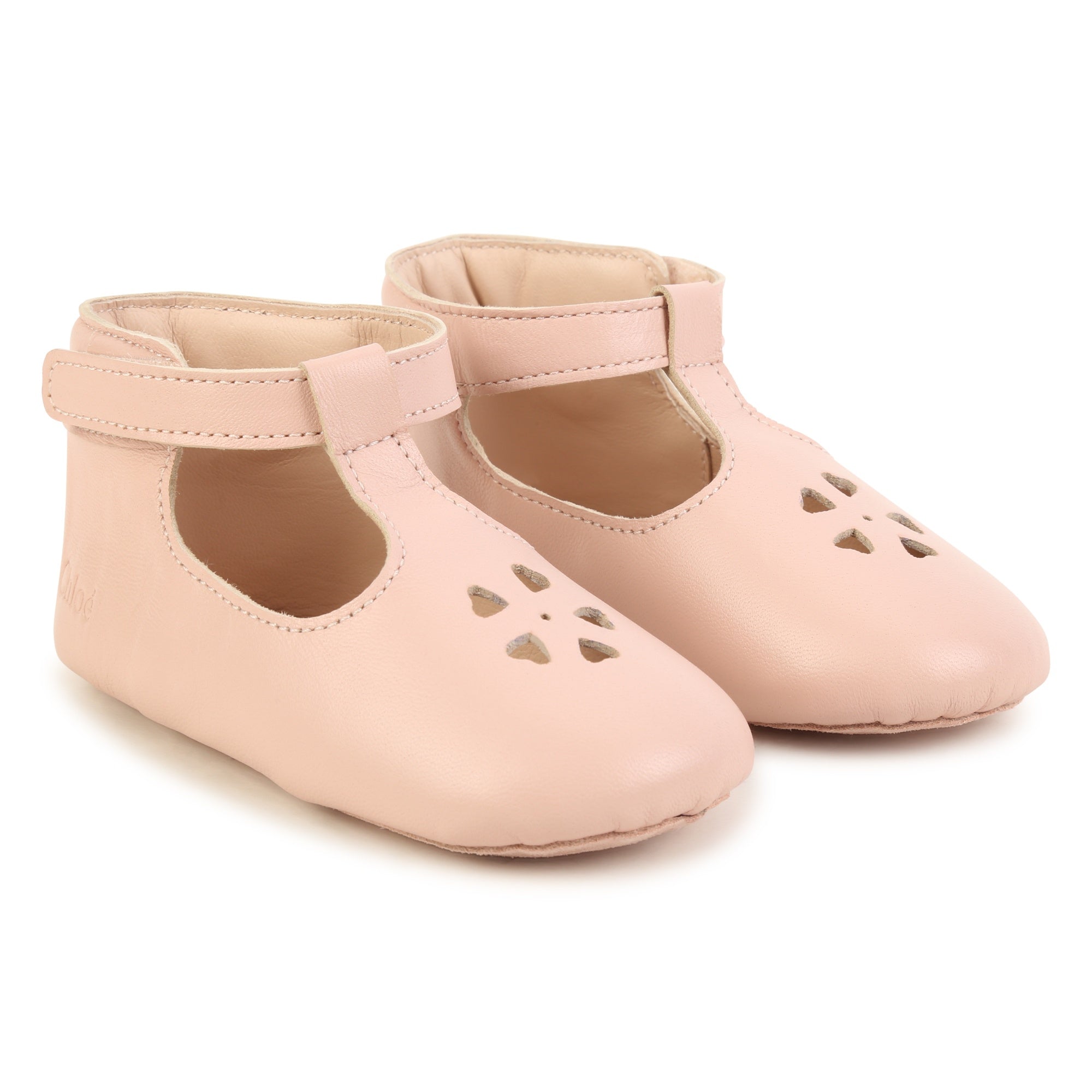 CHLOÉ PINK WASH SLIPPERS