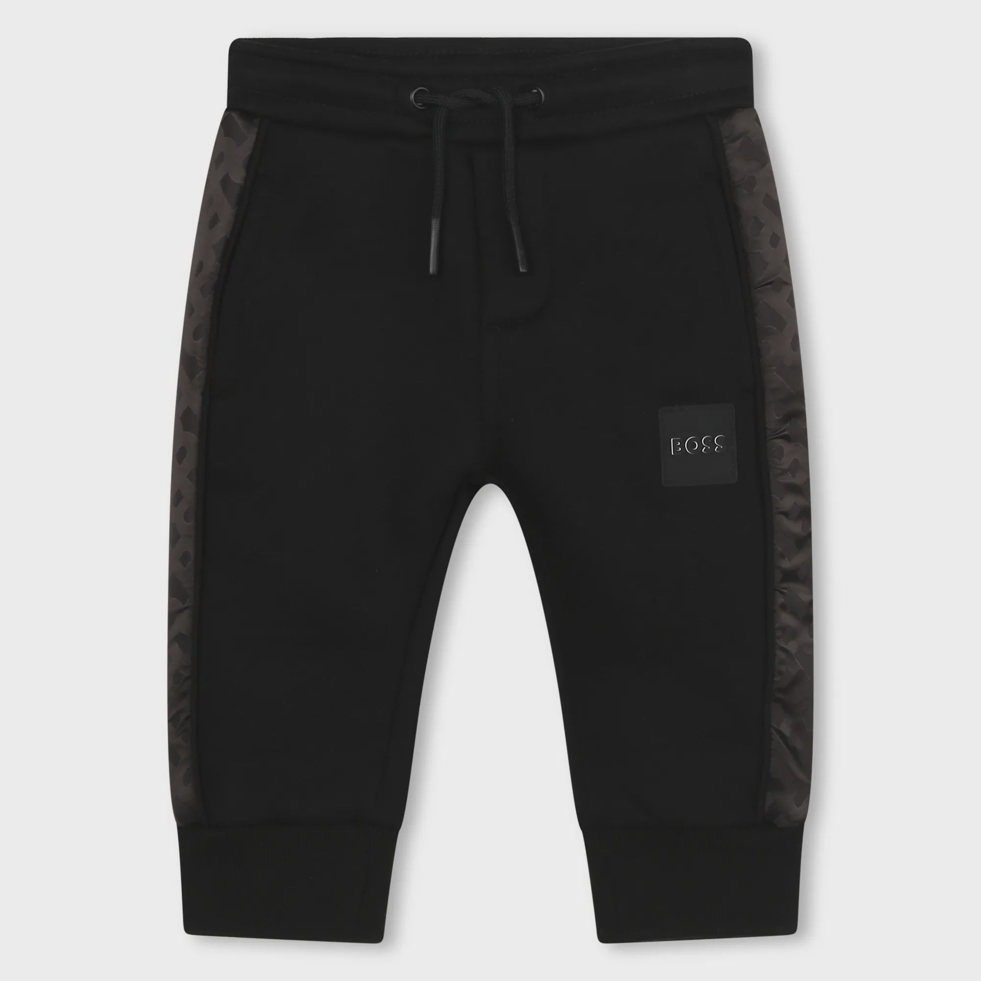 BOSS TODDLER JOGGING BOTTOMS-BLACK