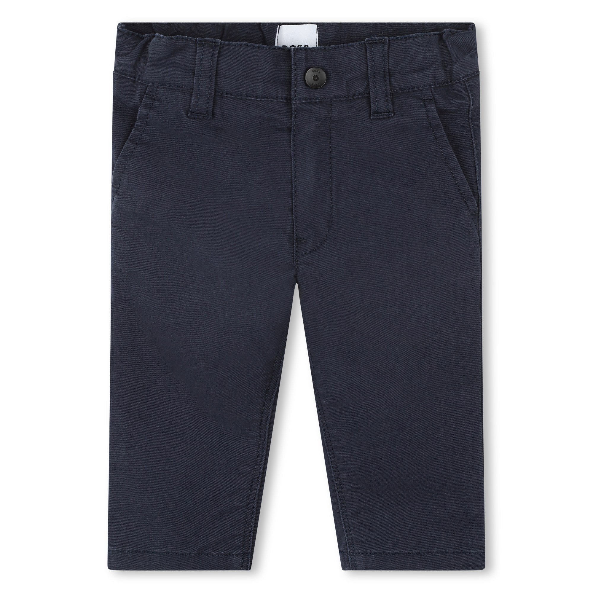BOSS NAVY TODDLER CHINOS
