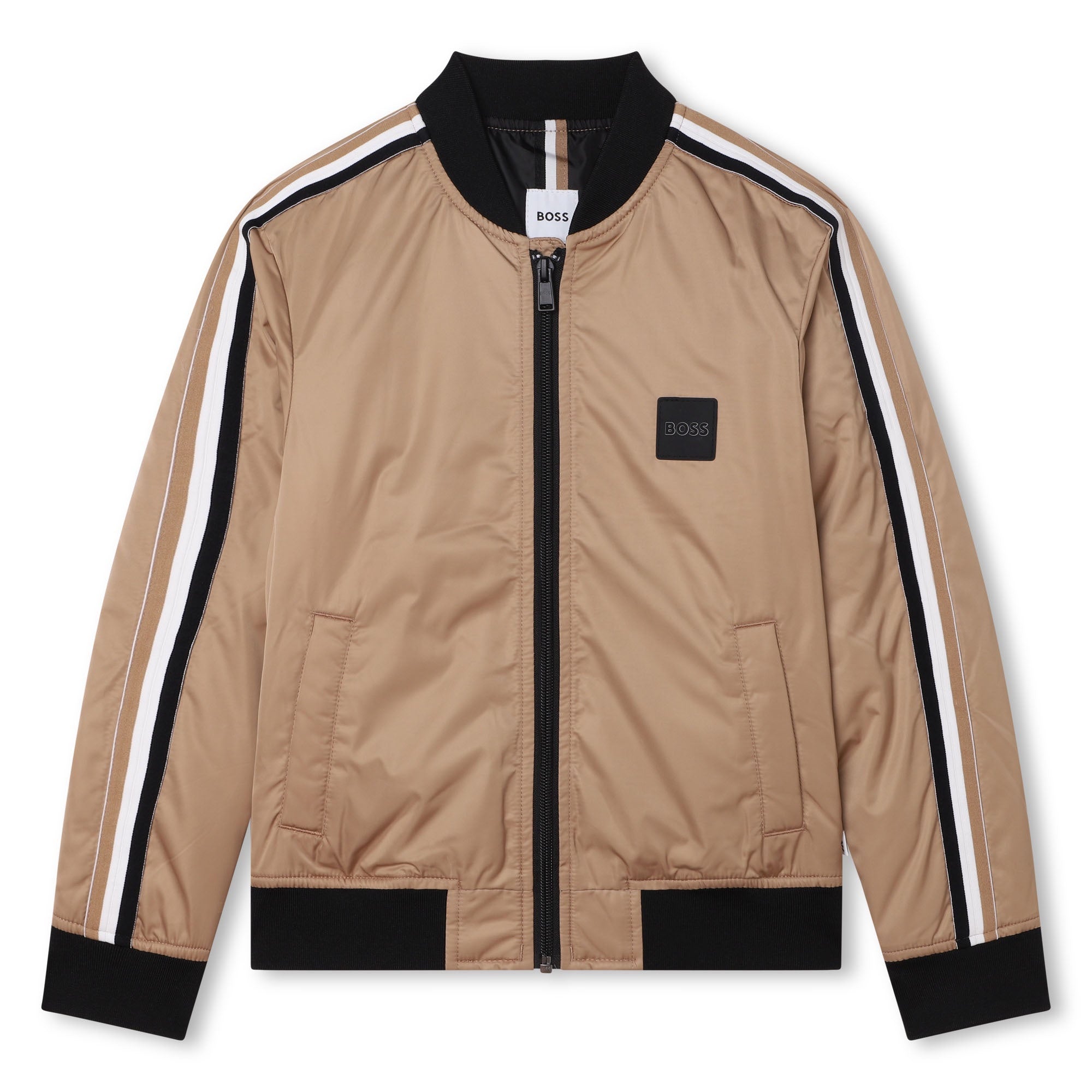 BOSS TAN BOMBER JACKET