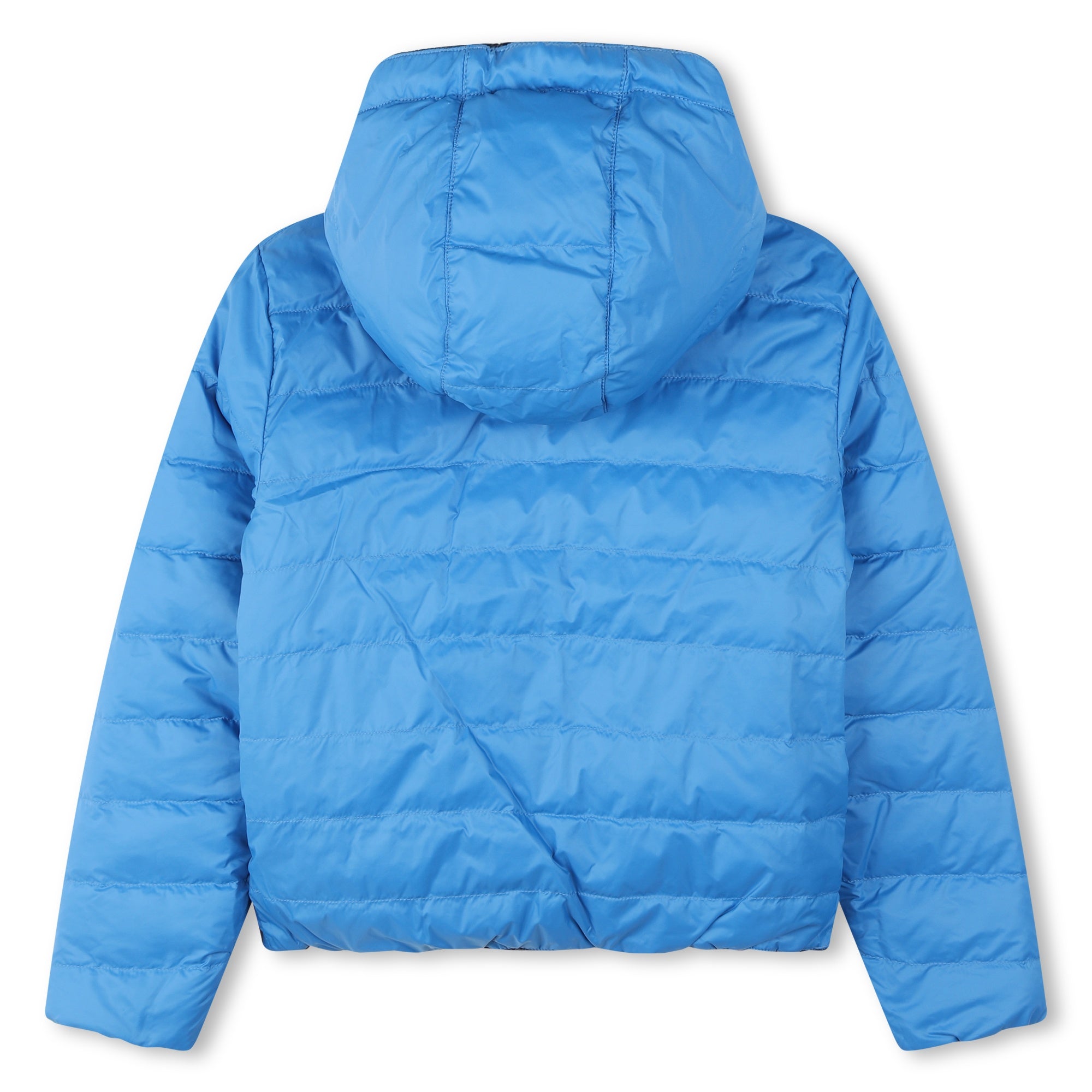 BOSS REVERSIBLE PUFFER JACKET-COBALT BLUE/NAVY