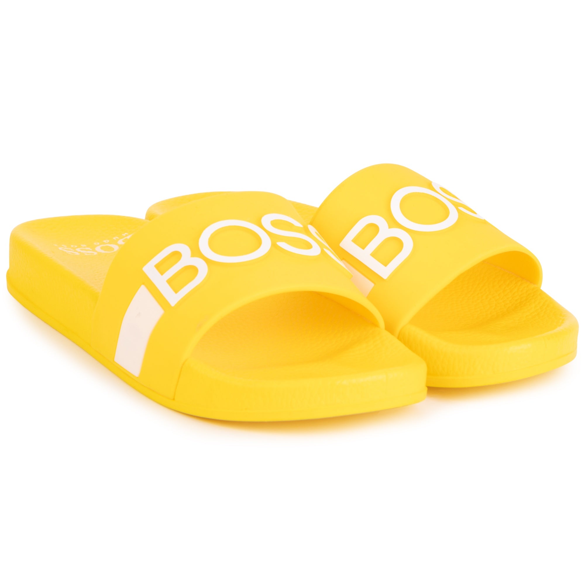 BOSS YELLOW SLIDES