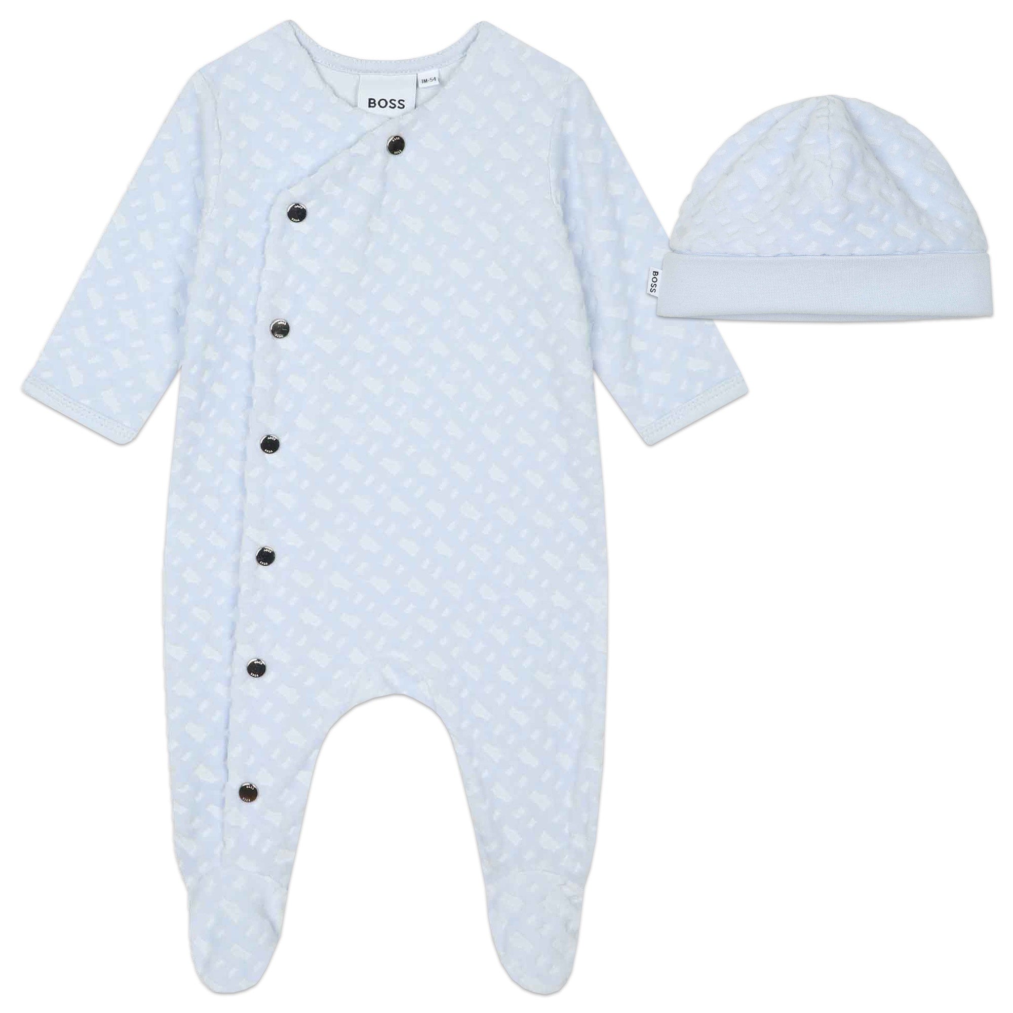 BOSS BABY BLUE PYJAMAS + PULL ON HAT SET