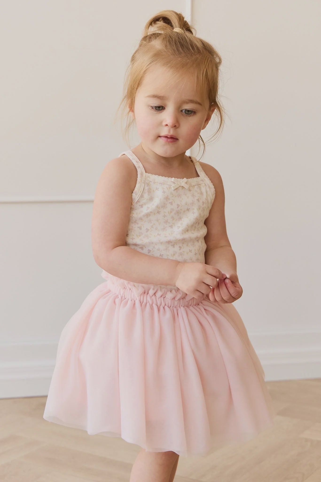 Lilah Skirt - Soft Misty Rose