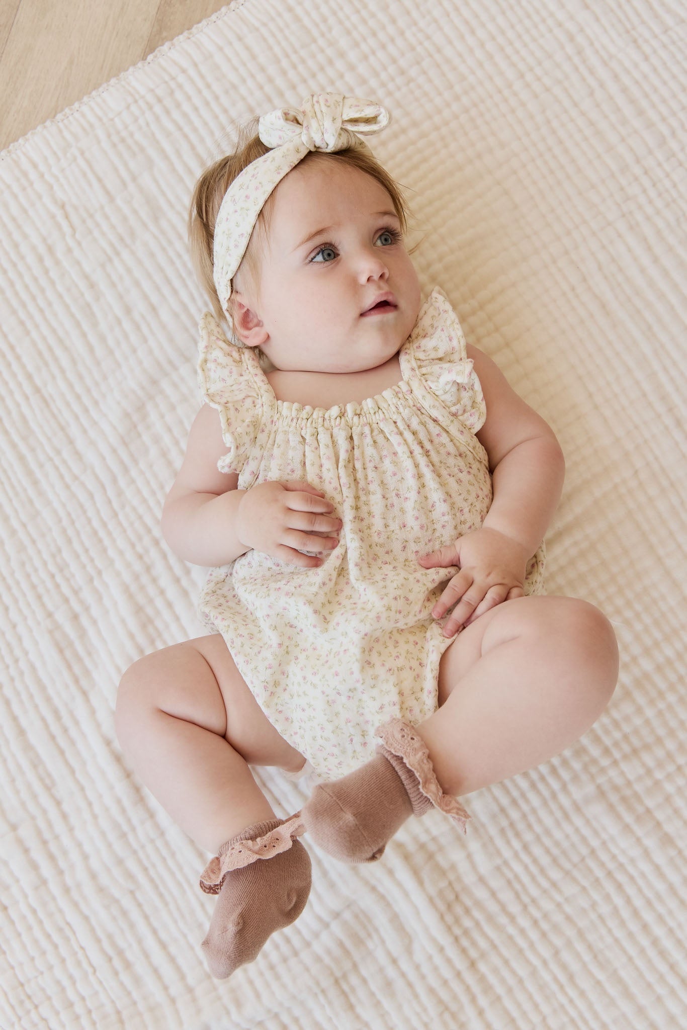 Organic Cotton Muslin Tiana Playsuit