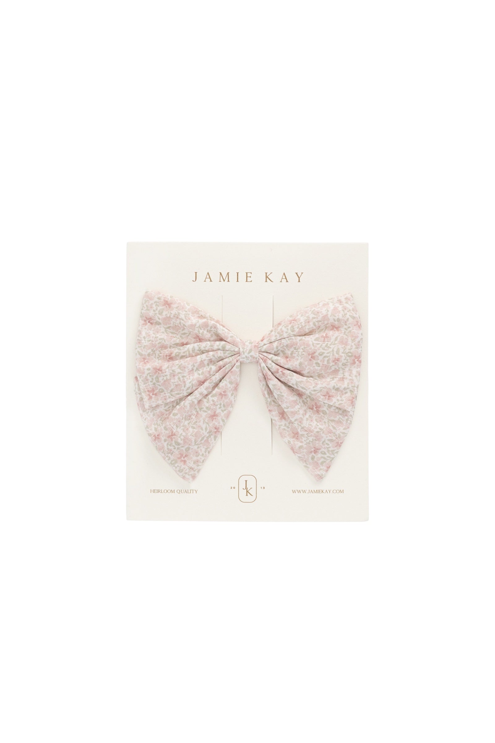 Organic Cotton Myla Bow - Claudette Rose