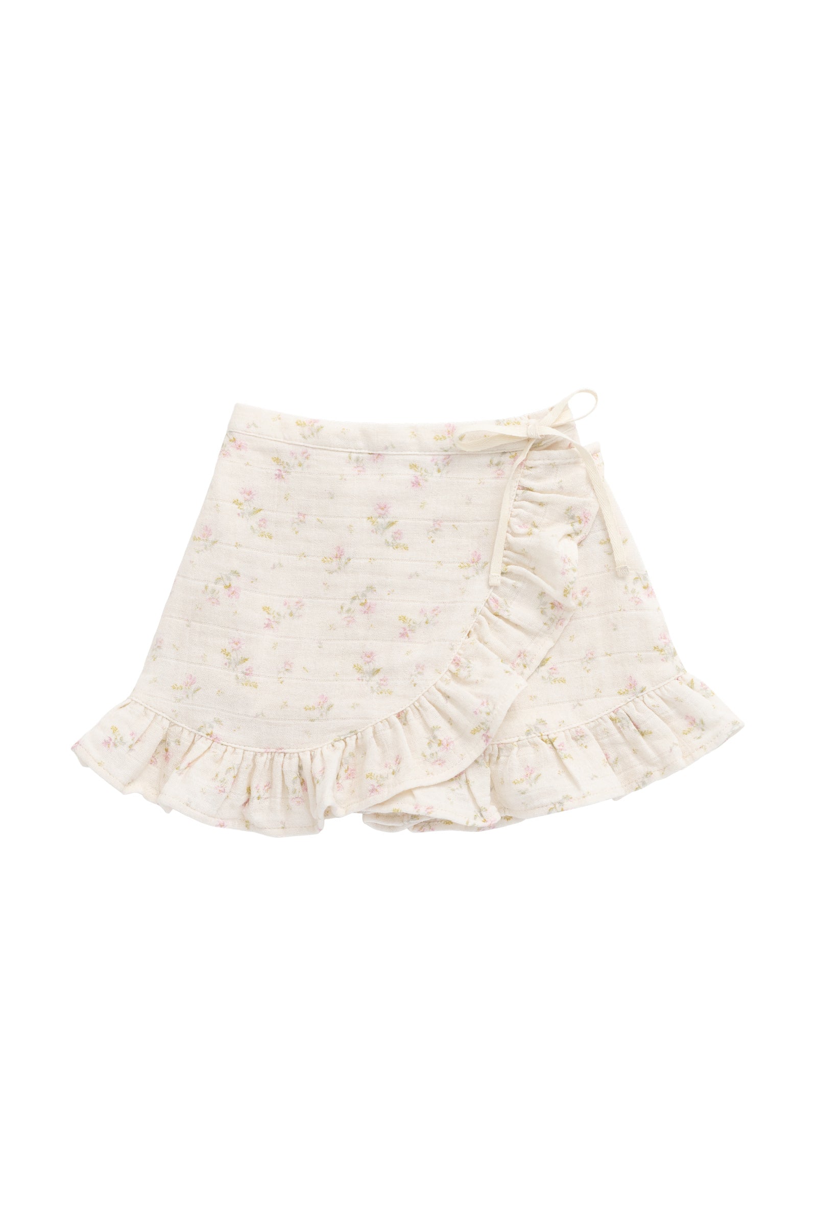 Organic Cotton Muslin Celine Skirt-Emelia Pink