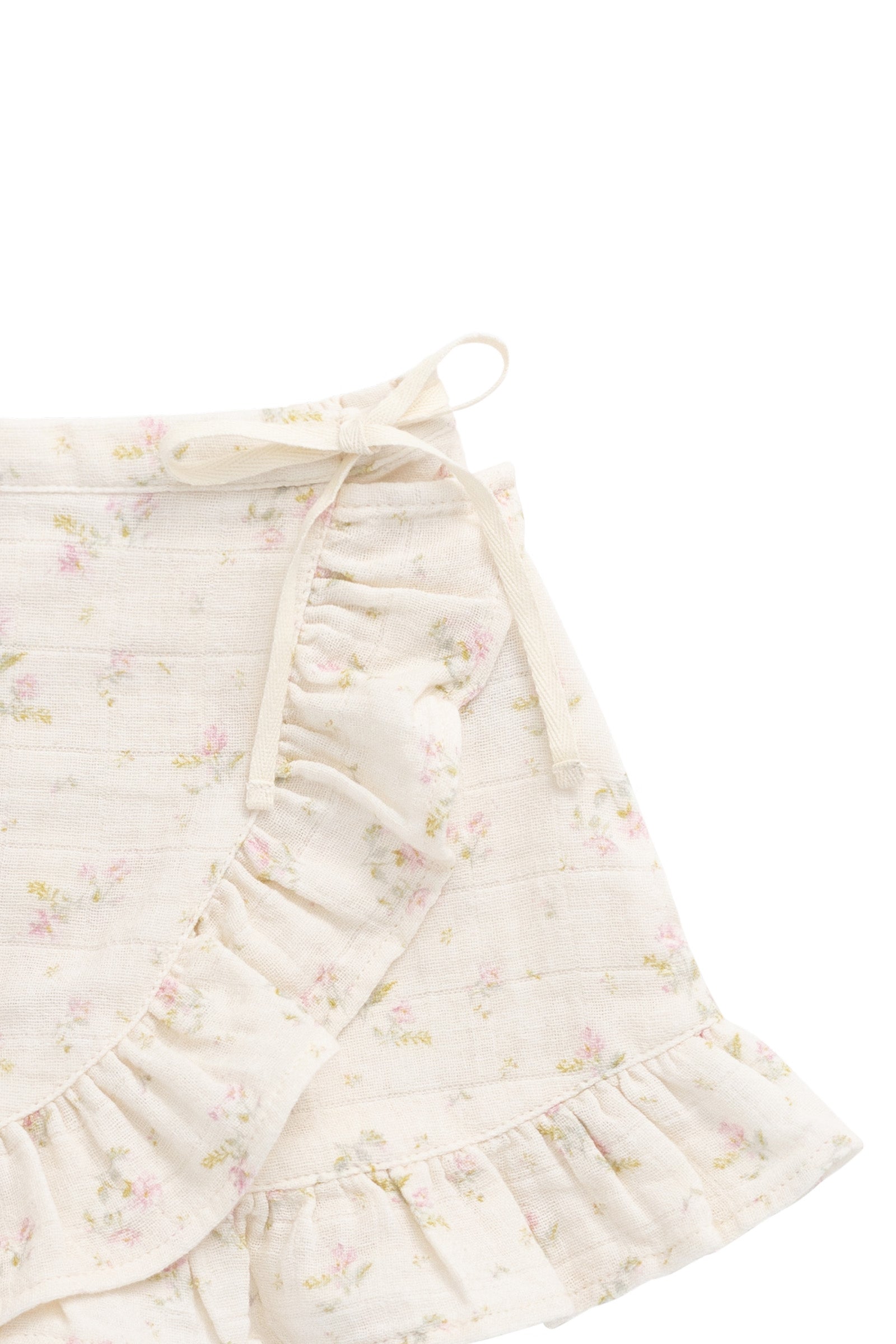 Organic Cotton Muslin Celine Skirt-Emelia Pink