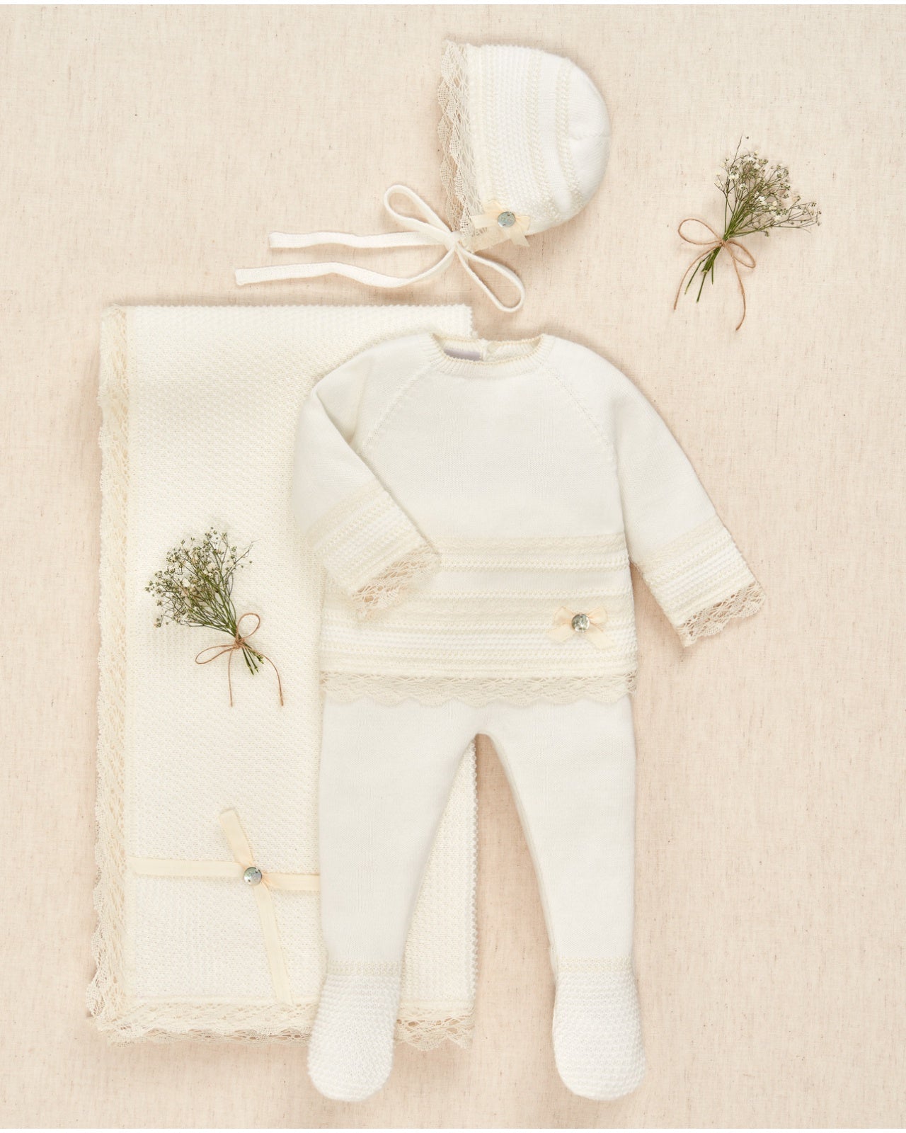 NEWBORN KNIT SWEATER "PAZ"