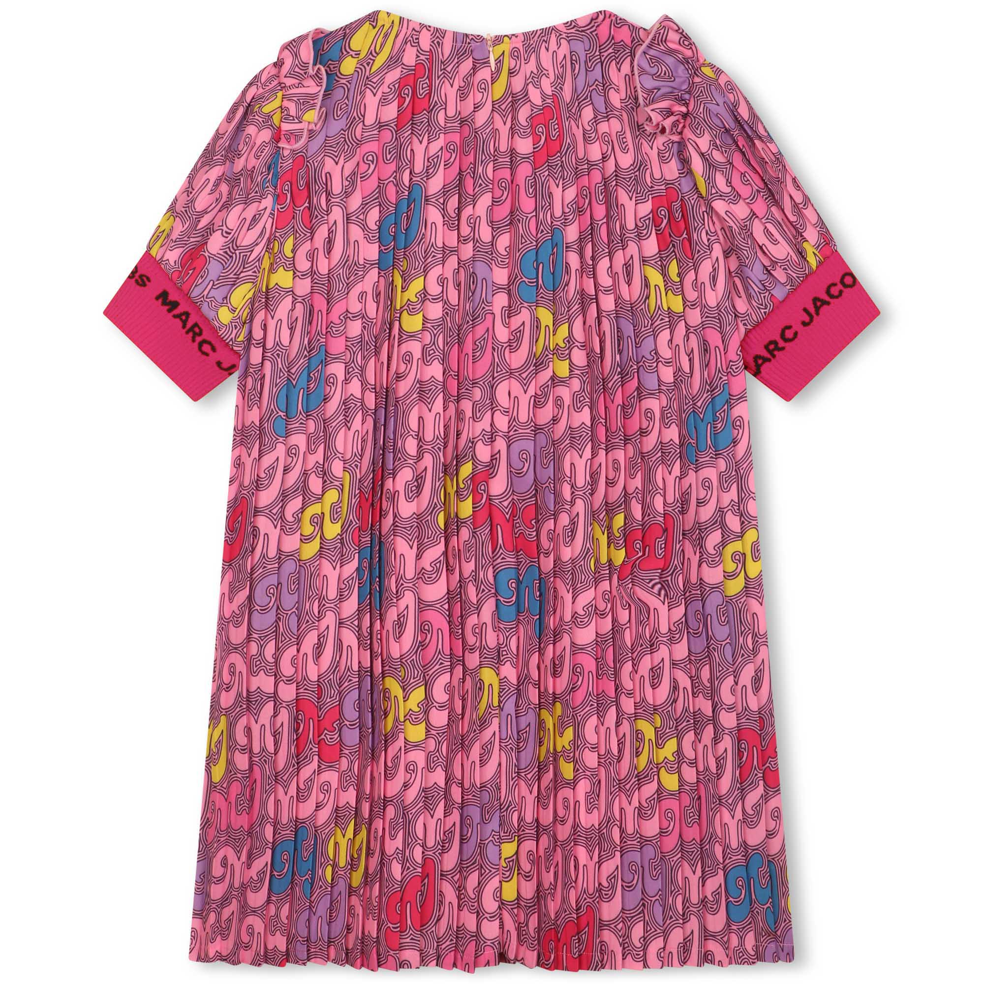 MARC JACOBS APRICOT PLEATED DRESS