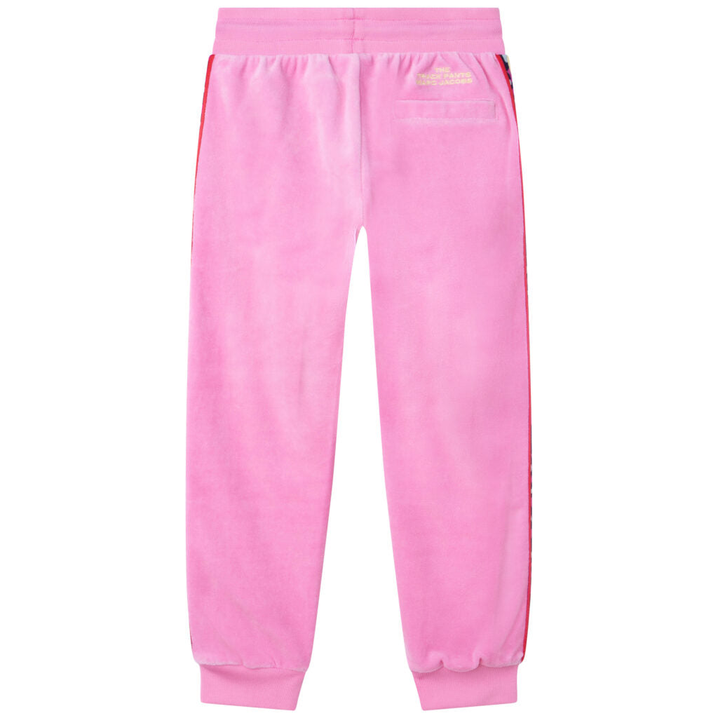 MARC JACOBS PINK VELVET TRACKSUIT