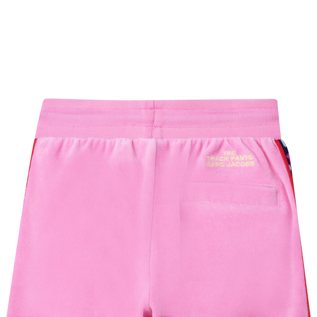 MARC JACOBS PINK VELVET TRACKSUIT