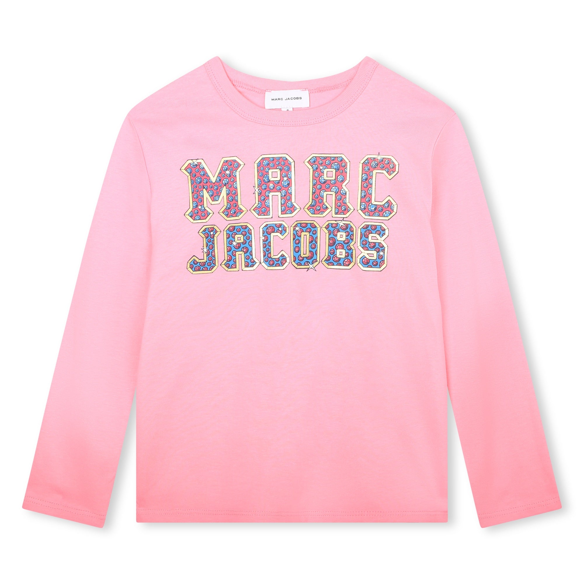 MARC JACOBS PALE PINK LONG SLEEVE T-SHIRT
