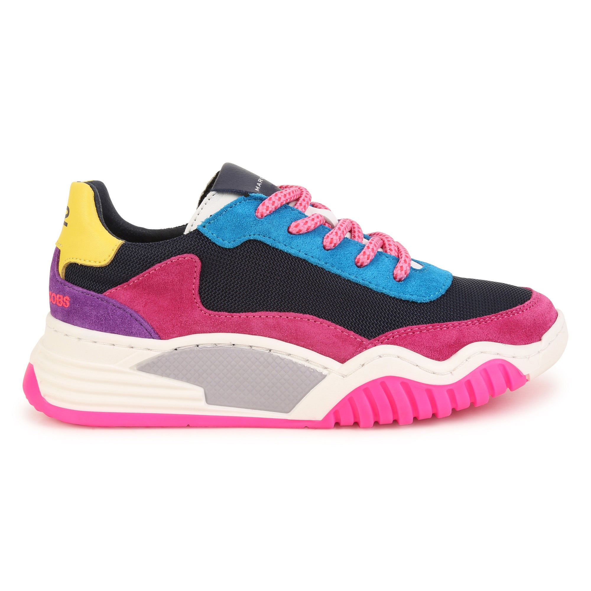 MARC JACOBS GIRLS FUSCHIA TRAINERS