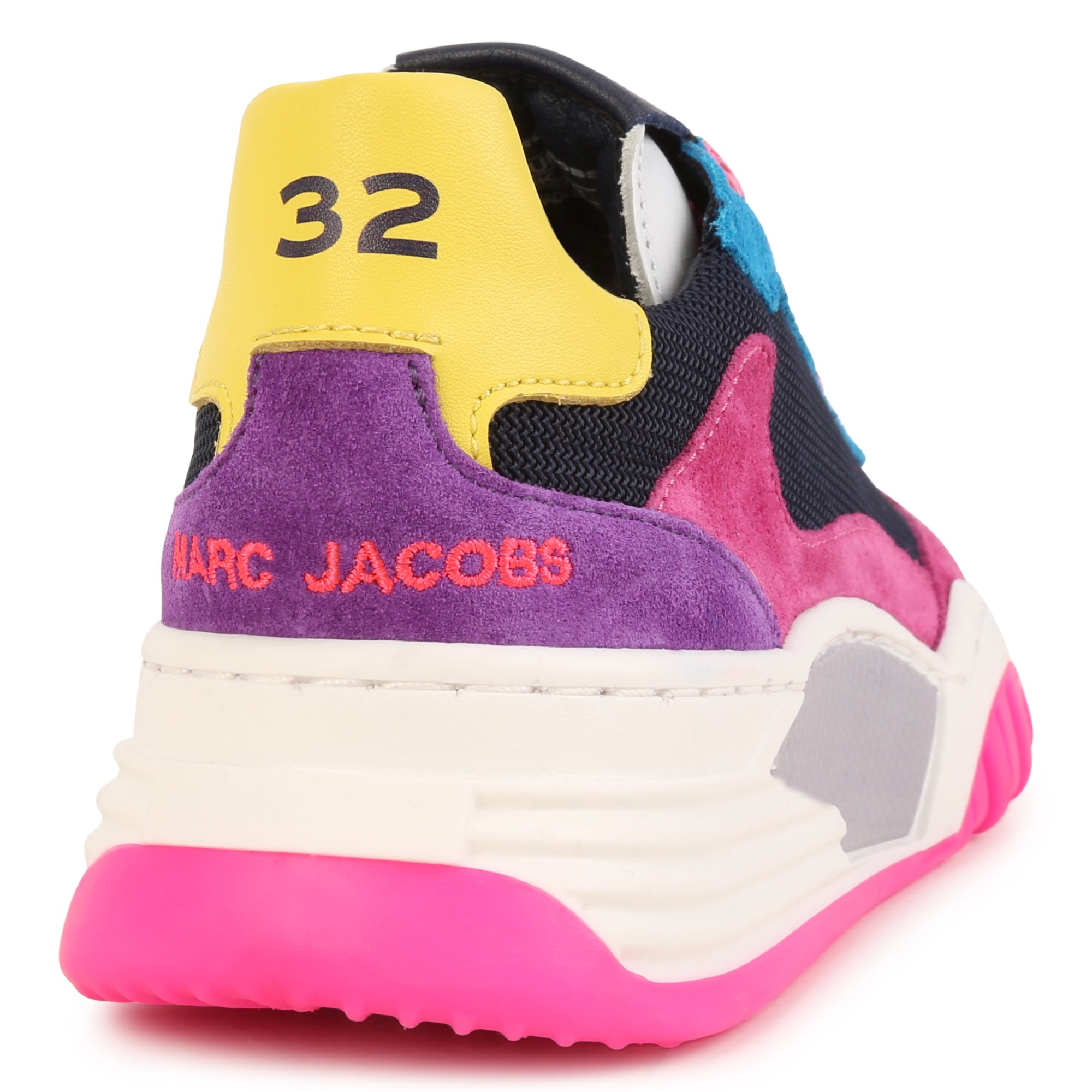 MARC JACOBS GIRLS FUSCHIA TRAINERS