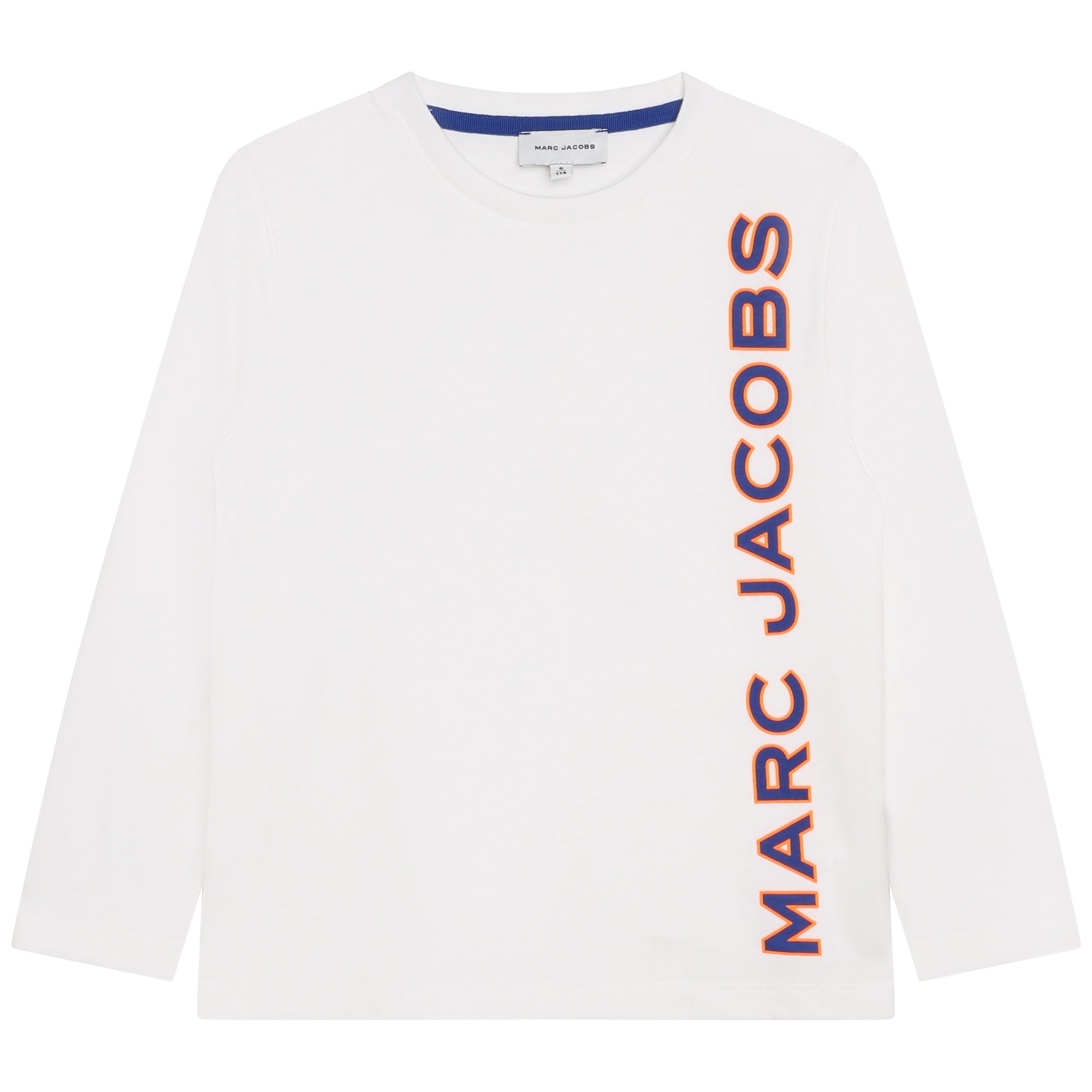 MARC JACOBS WHITE LONG SLEEVE T-SHIRT