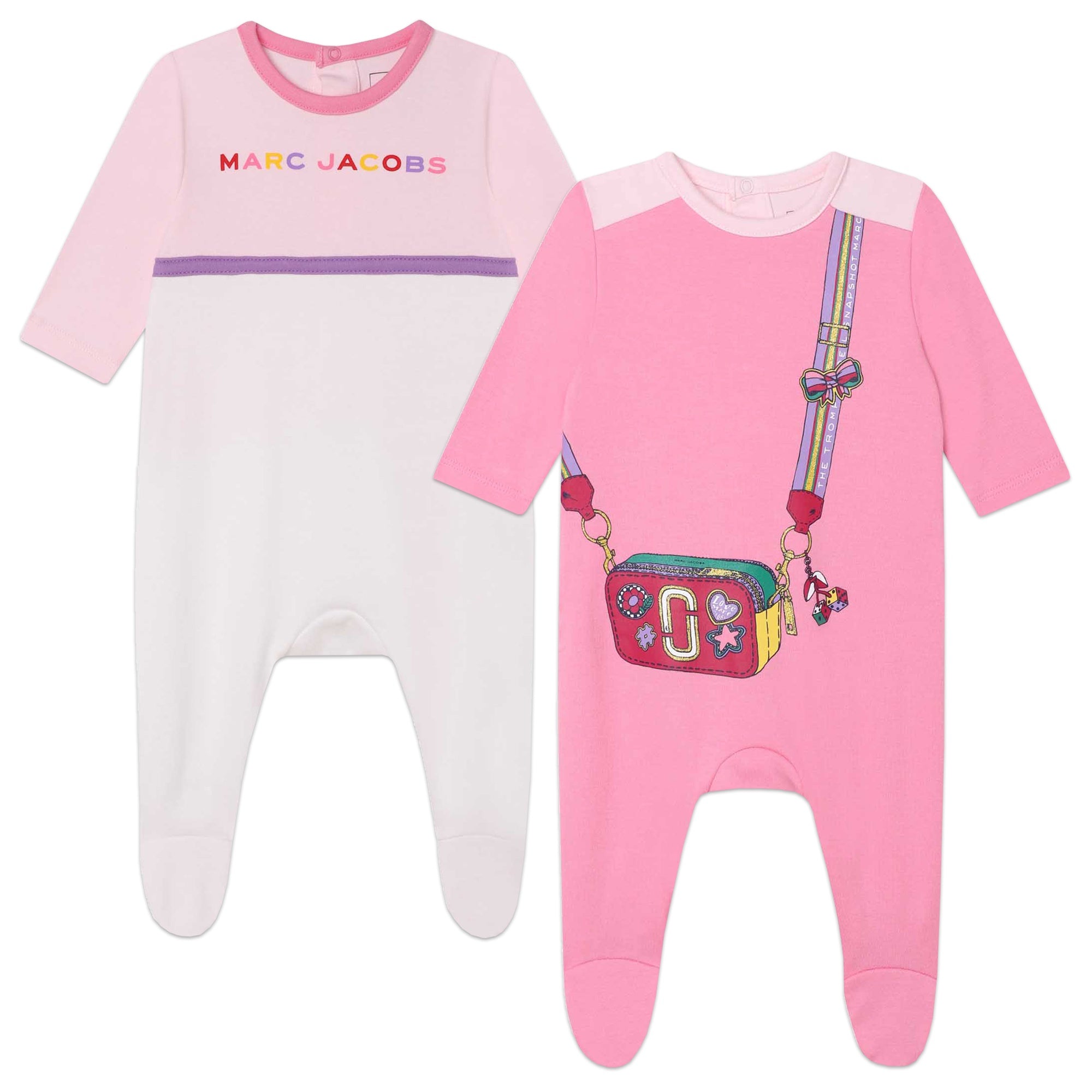 MARC JACOBS APRICOT GIFTING SET 2 PYJAMAS
