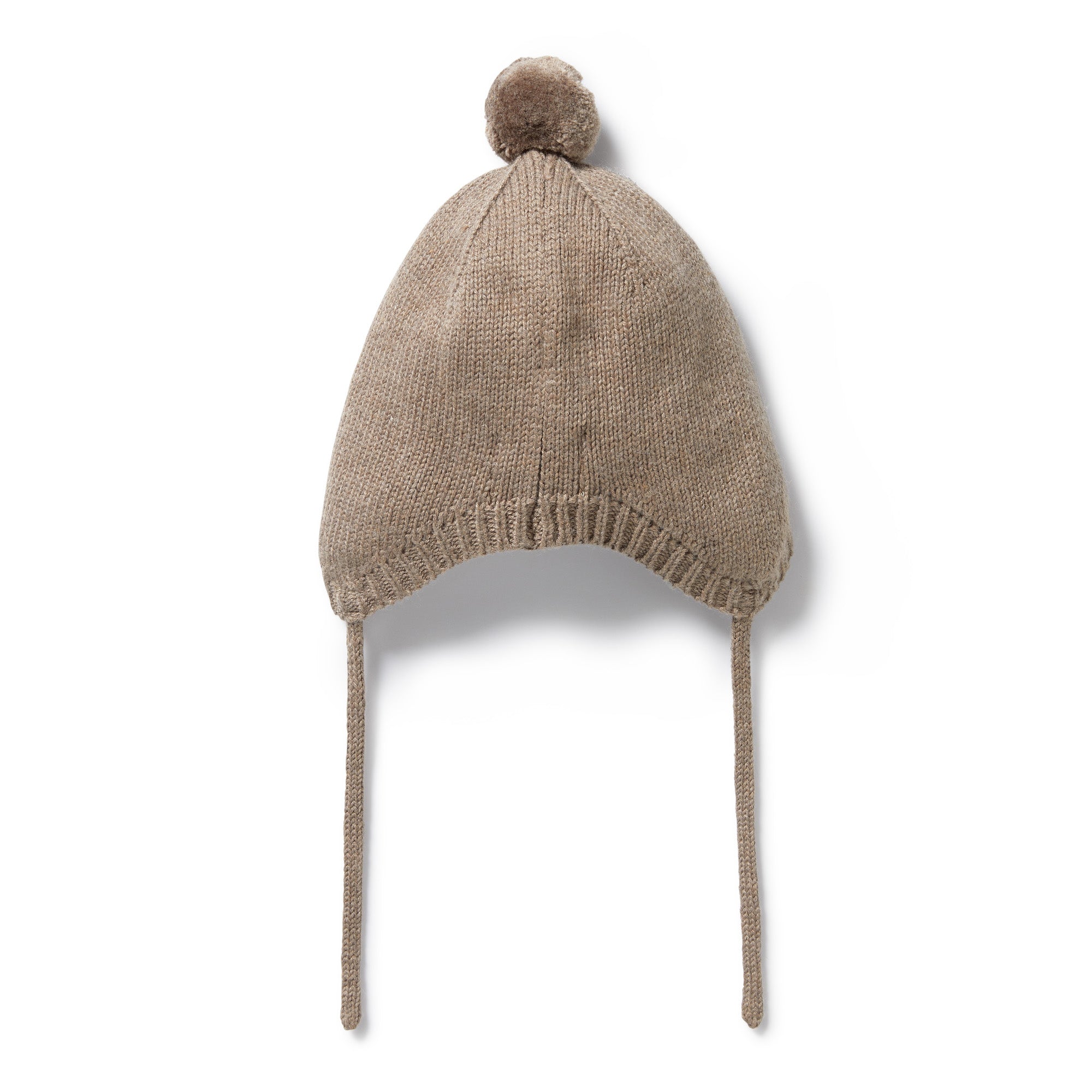 WALNUT KNITTED BONNET