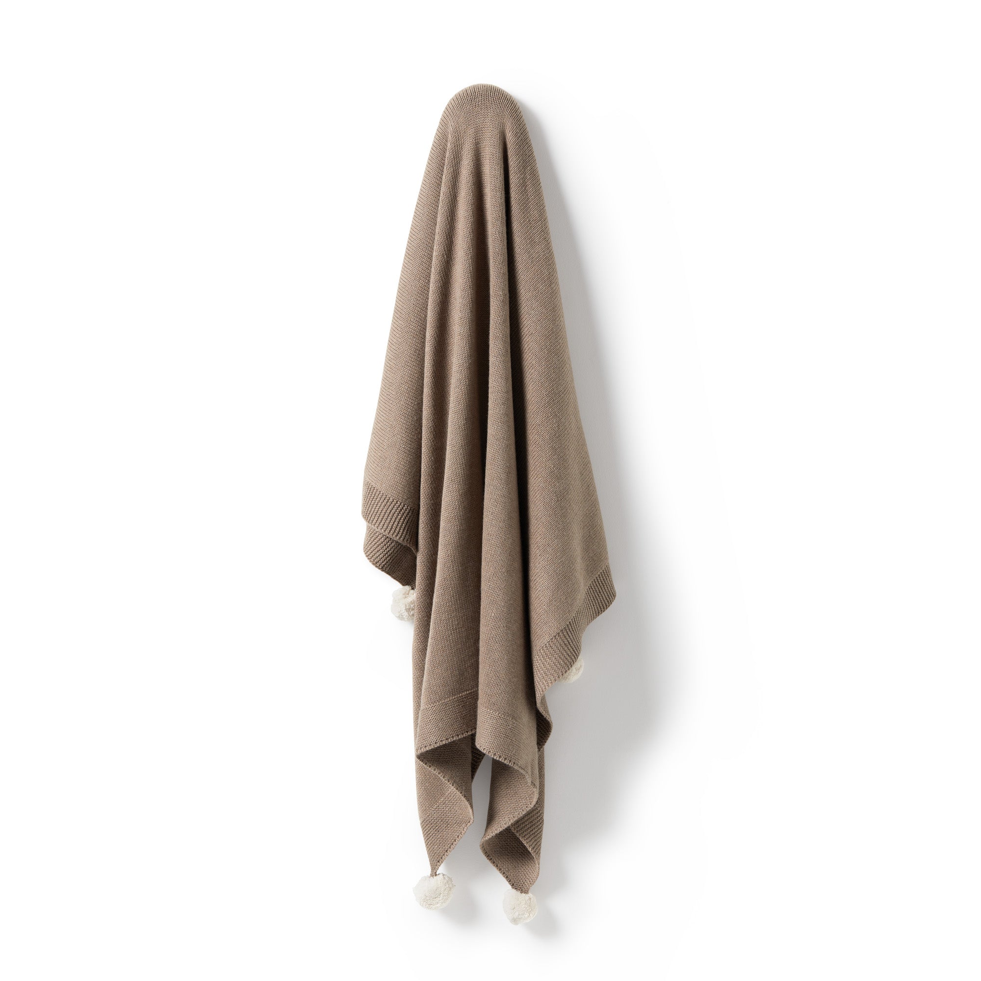 WALNUT KNITTED BLANKET