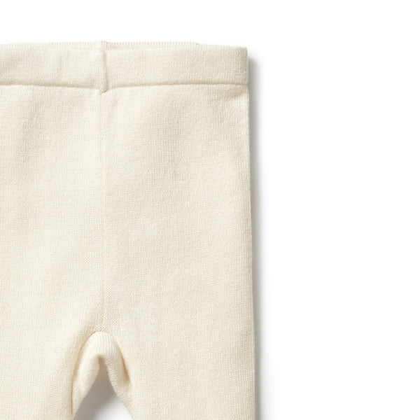 1+ In The Family Sune Legging With Feet - Beige main image 0