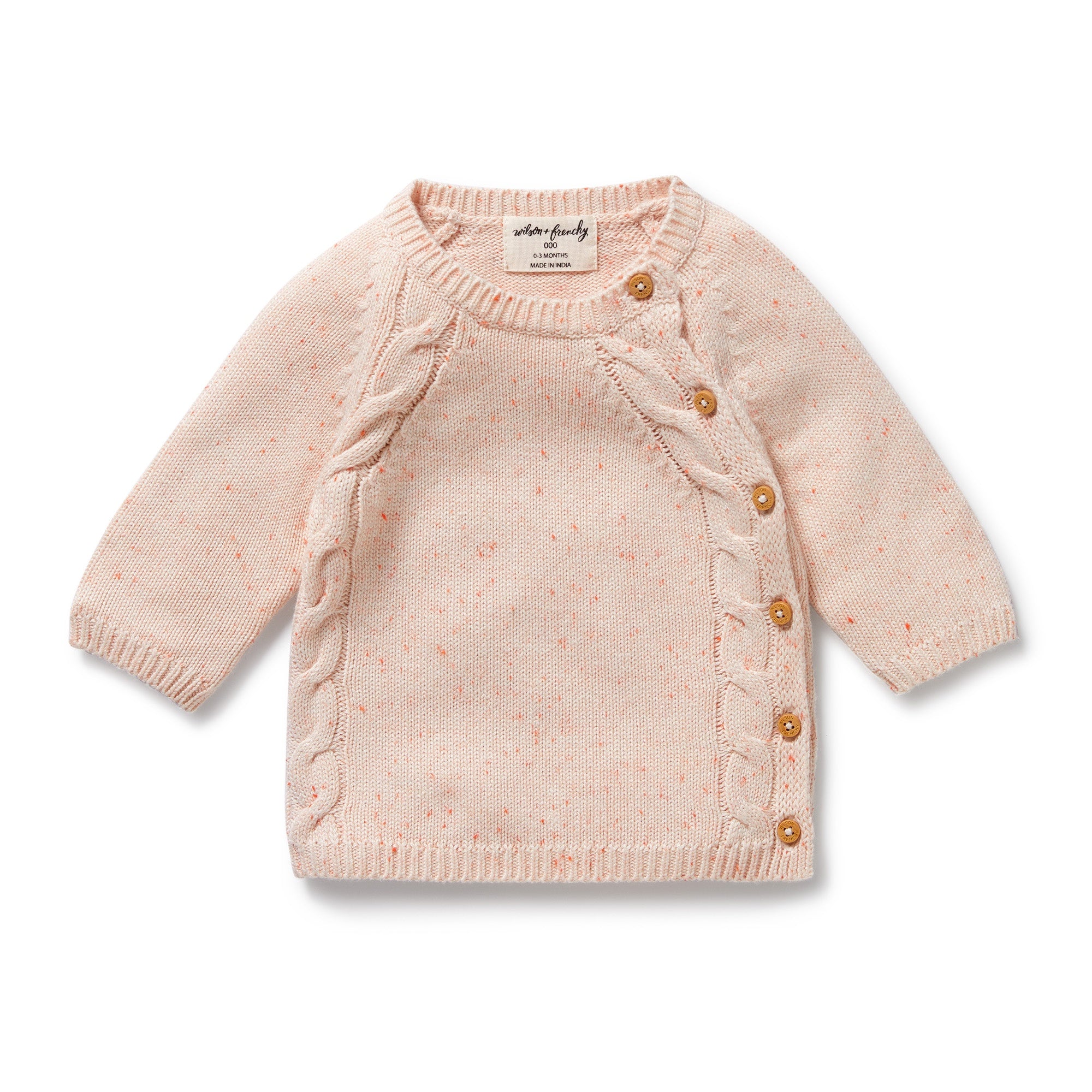 Fairy Floss Organic Knitted Kimono Cardigan