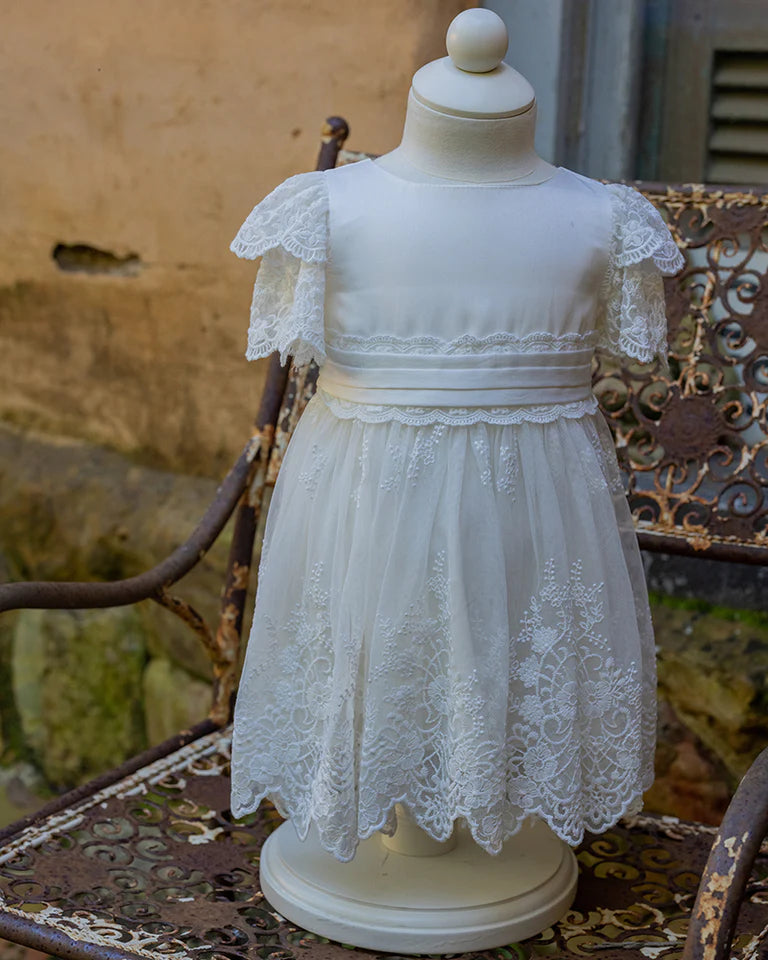 FLOATY SLEEVE DRESS 3-7YRS