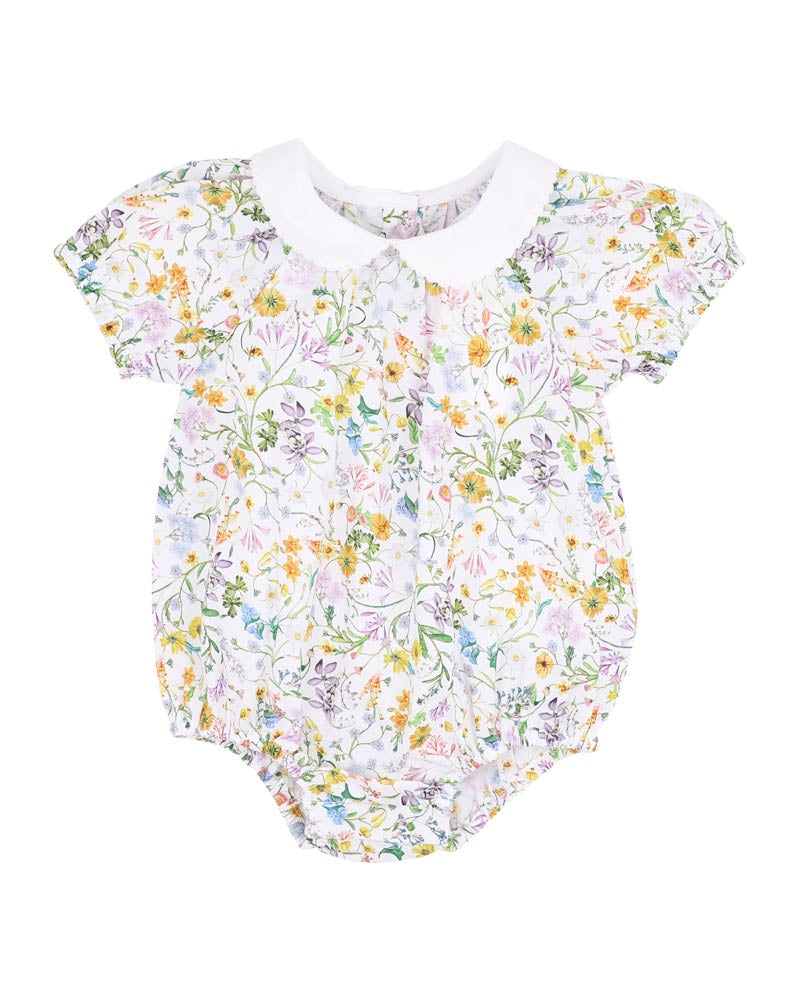 ZARA PRINT COLLARED BODYSUIT