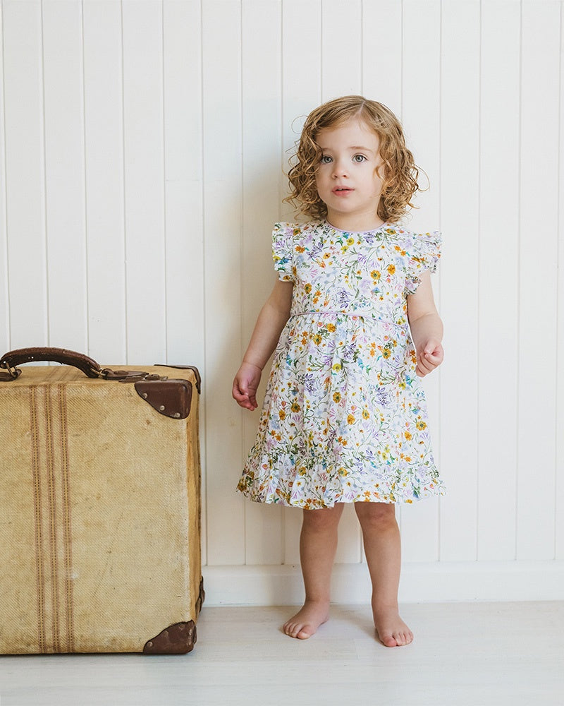 ZARA RUFFLE DRESS