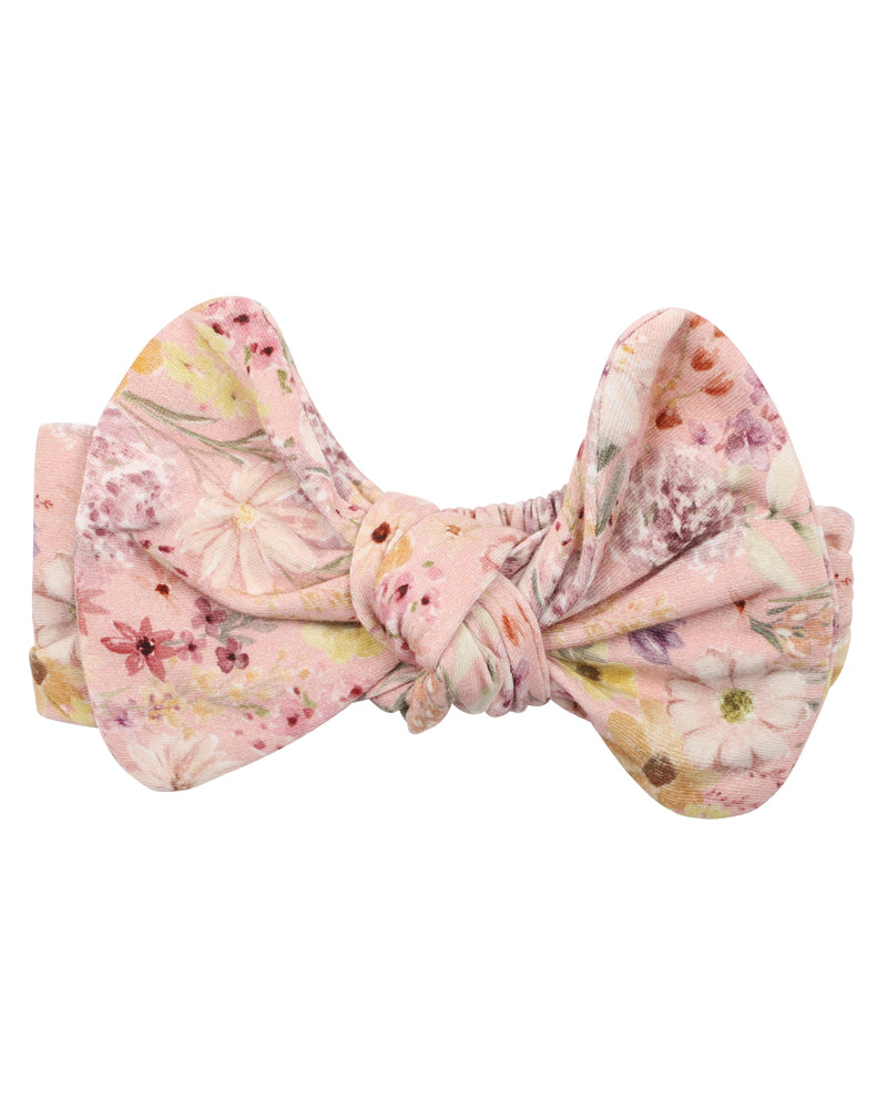 THEA PRINT HEADBAND PINK