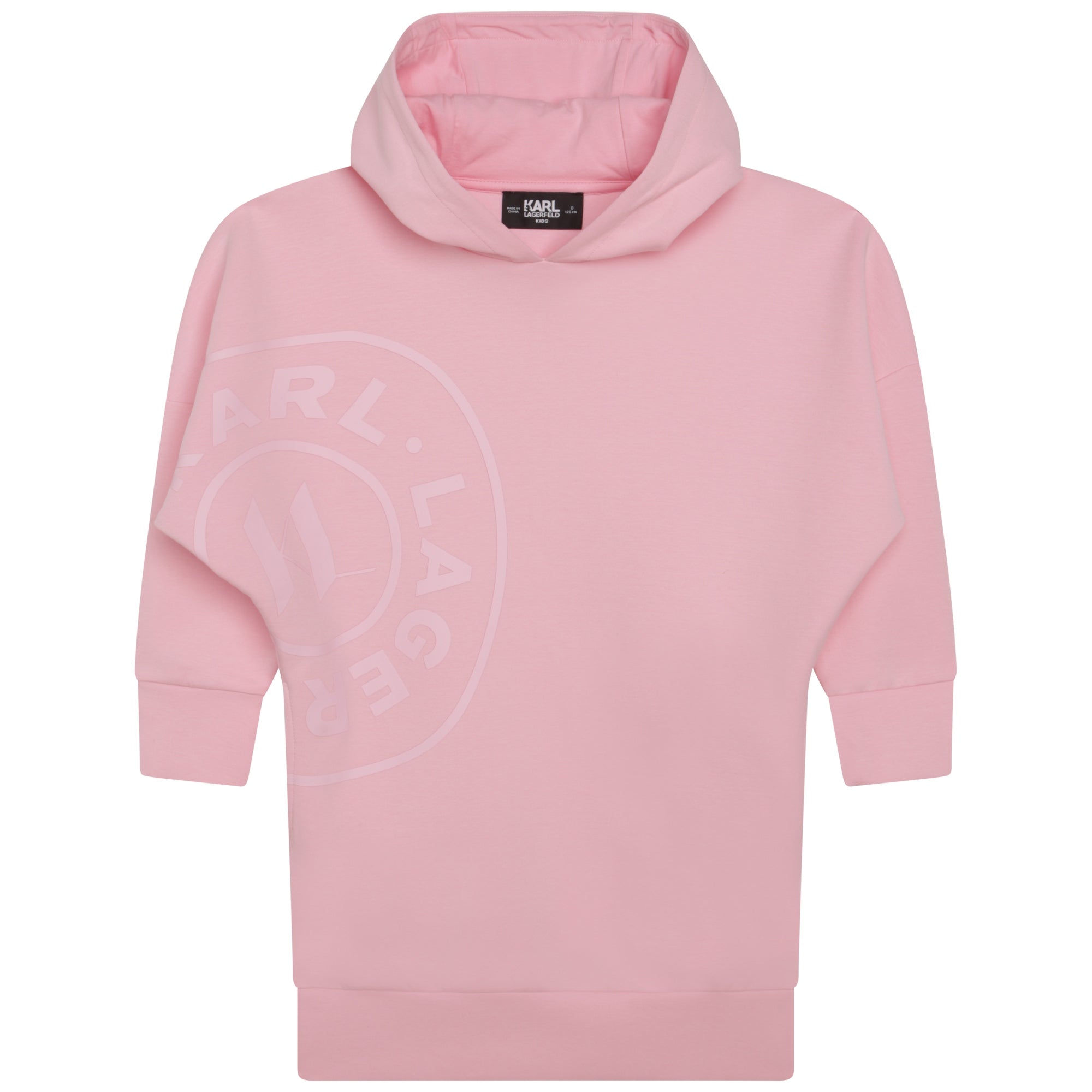 KARL LAGERFELD PINK SWEAT DRESS