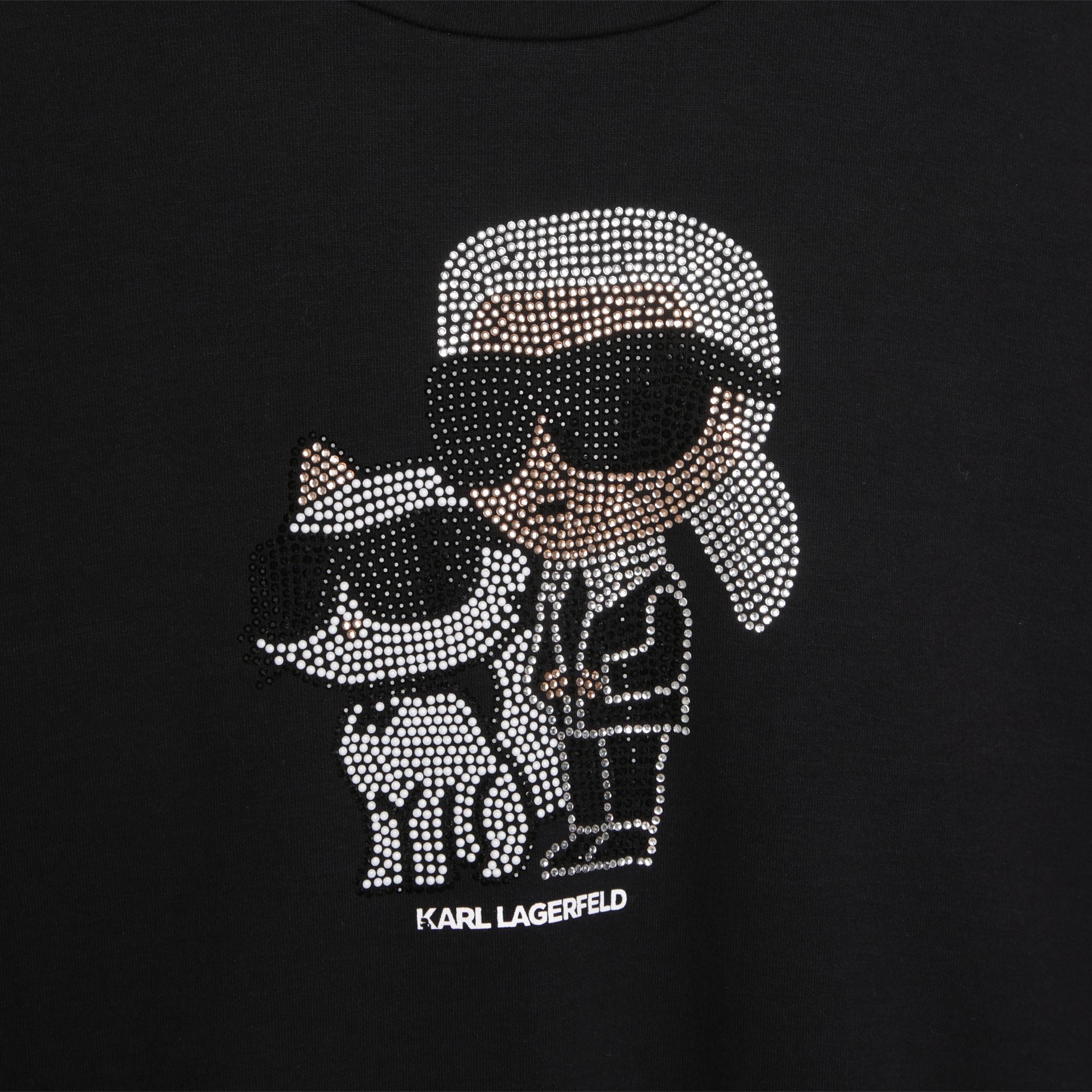 KARL LAGERFELD KARL AND CHOUPETTE SWEAT DRESS