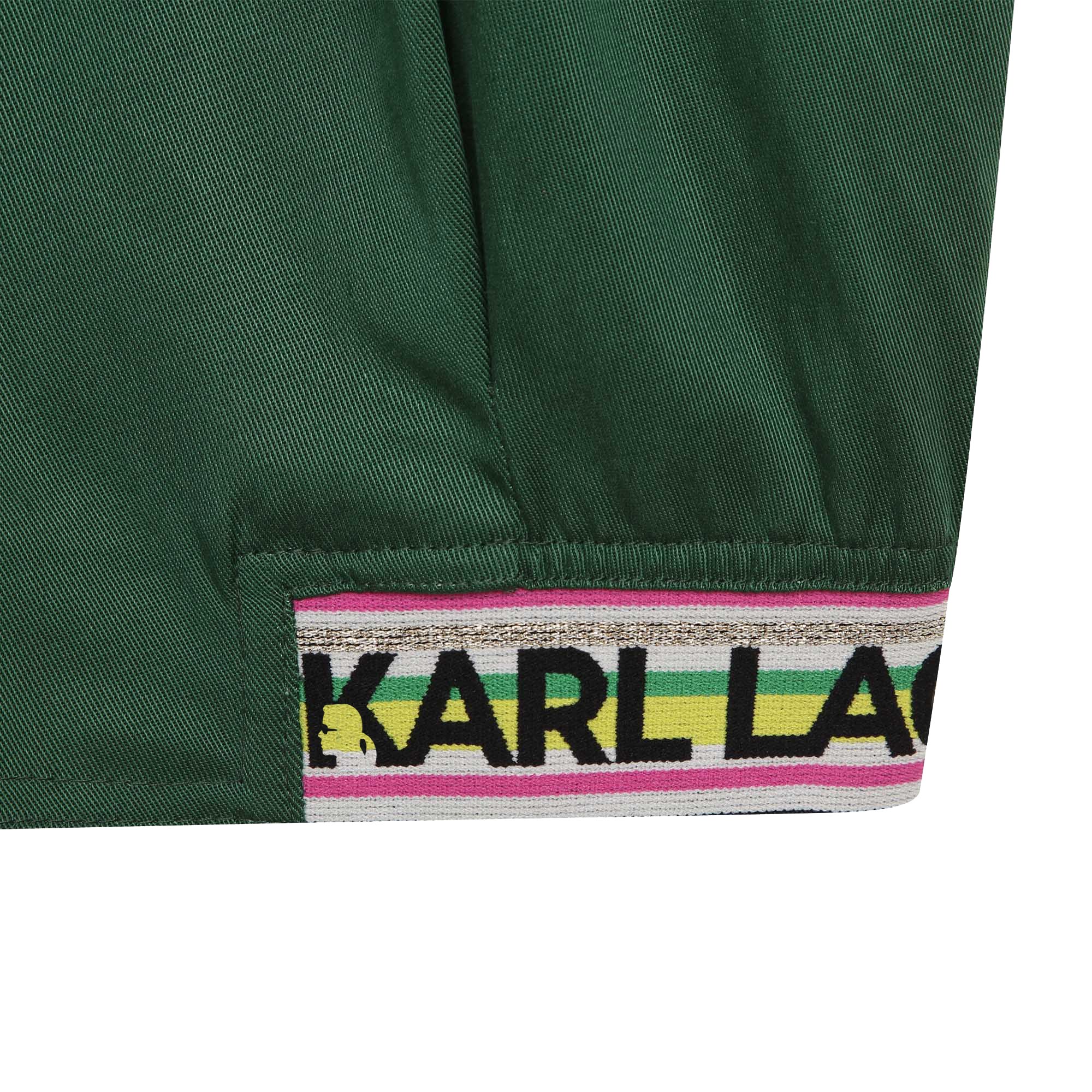 KARL LAGERFELD GREEN DRESS